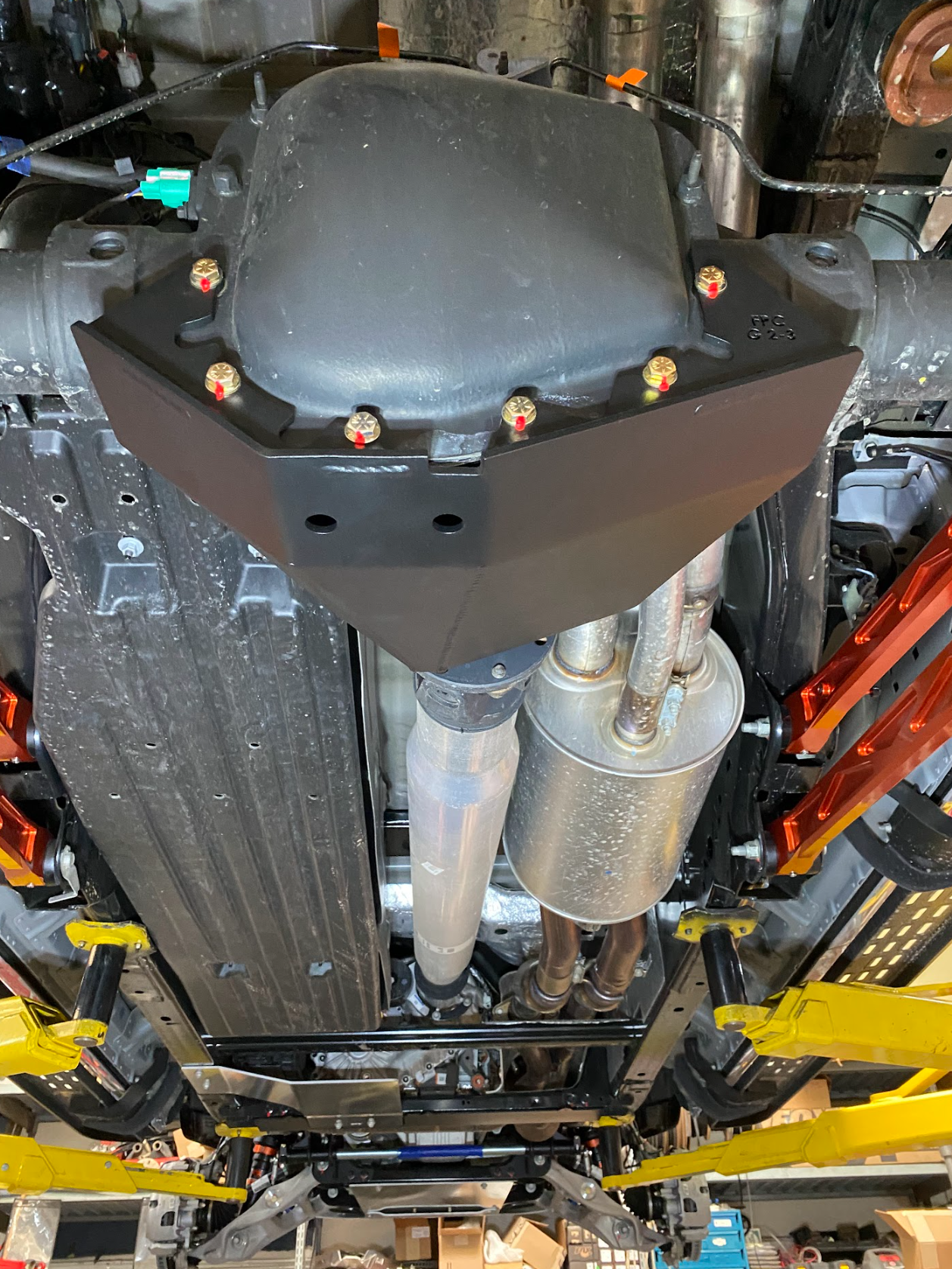 Foutz Motorsports Rear Differential Skid Plate Kit 2017-2025 Ford F-150 Raptor 2023-2025 Ford F-150 Raptor R
