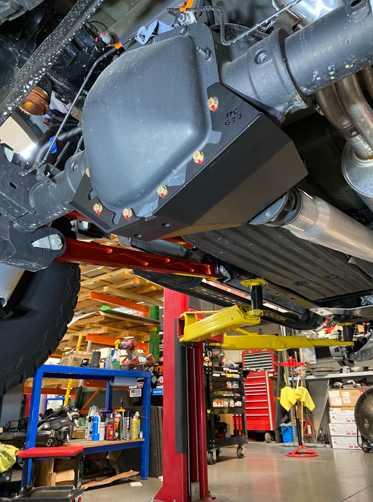 Foutz Motorsports Rear Differential Skid Plate Kit 2017-2025 Ford F-150 Raptor 2023-2025 Ford F-150 Raptor R