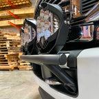 2017 - 2024 Ford Super Duty Light Mount - "The Classic" Trophy Truck Style featuring 5 Round Off-Road Light Tabs - Apollo Off-Road