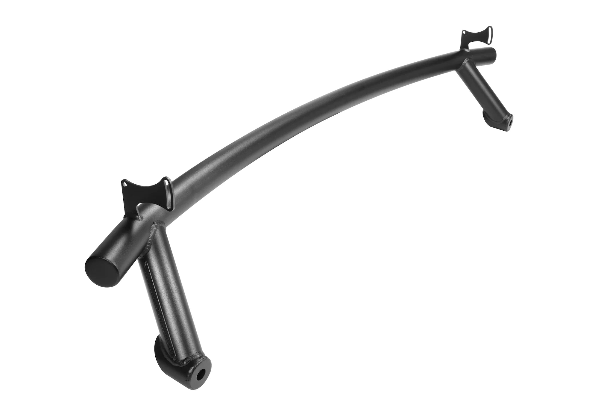 2017 - 2024 Ford Super Duty Light Mount - The "Low Pro" Series featuring a Baja Designs 40" Curved OnX6 Arc Mount Tabs - Apollo Off-Road