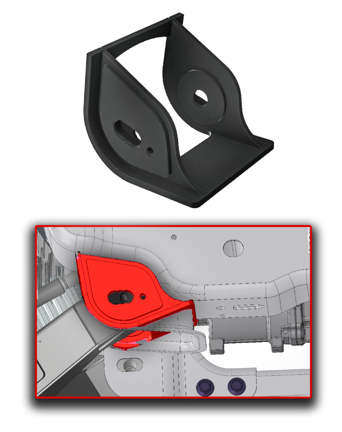Foutz Motorsports 2017-2026 Gen 2 & Gen 3 Raptor Lower Control Arm Pocket Replacement - Low Profile