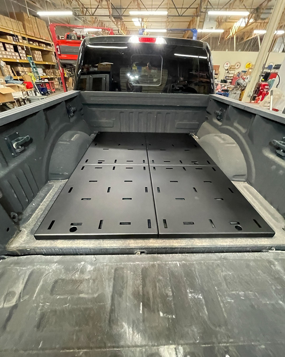 Foutz Motorsports Simple Bed Organizer - Rear Add-On Section 2017-2026 Ford F-150 Raptor 2024-2026 Ford F-150 Raptor R 2015-2026 Ford F-150