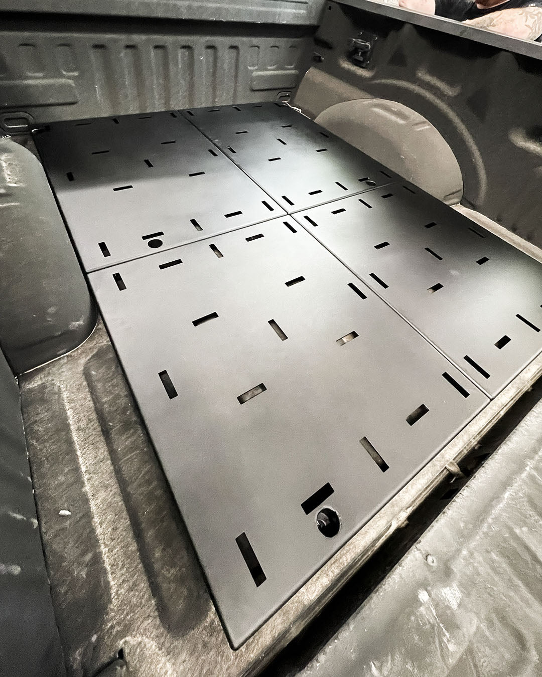 Foutz Motorsports Simple Bed Organizer - Rear Add-On Section 2017-2026 Ford F-150 Raptor 2024-2026 Ford F-150 Raptor R 2015-2026 Ford F-150