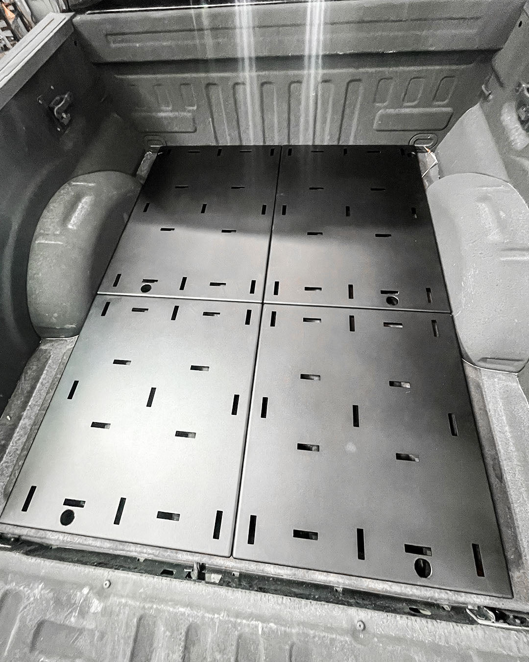 Foutz Motorsports Simple Bed Organizer - Rear Add-On Section 2017-2026 Ford F-150 Raptor 2024-2026 Ford F-150 Raptor R 2015-2026 Ford F-150