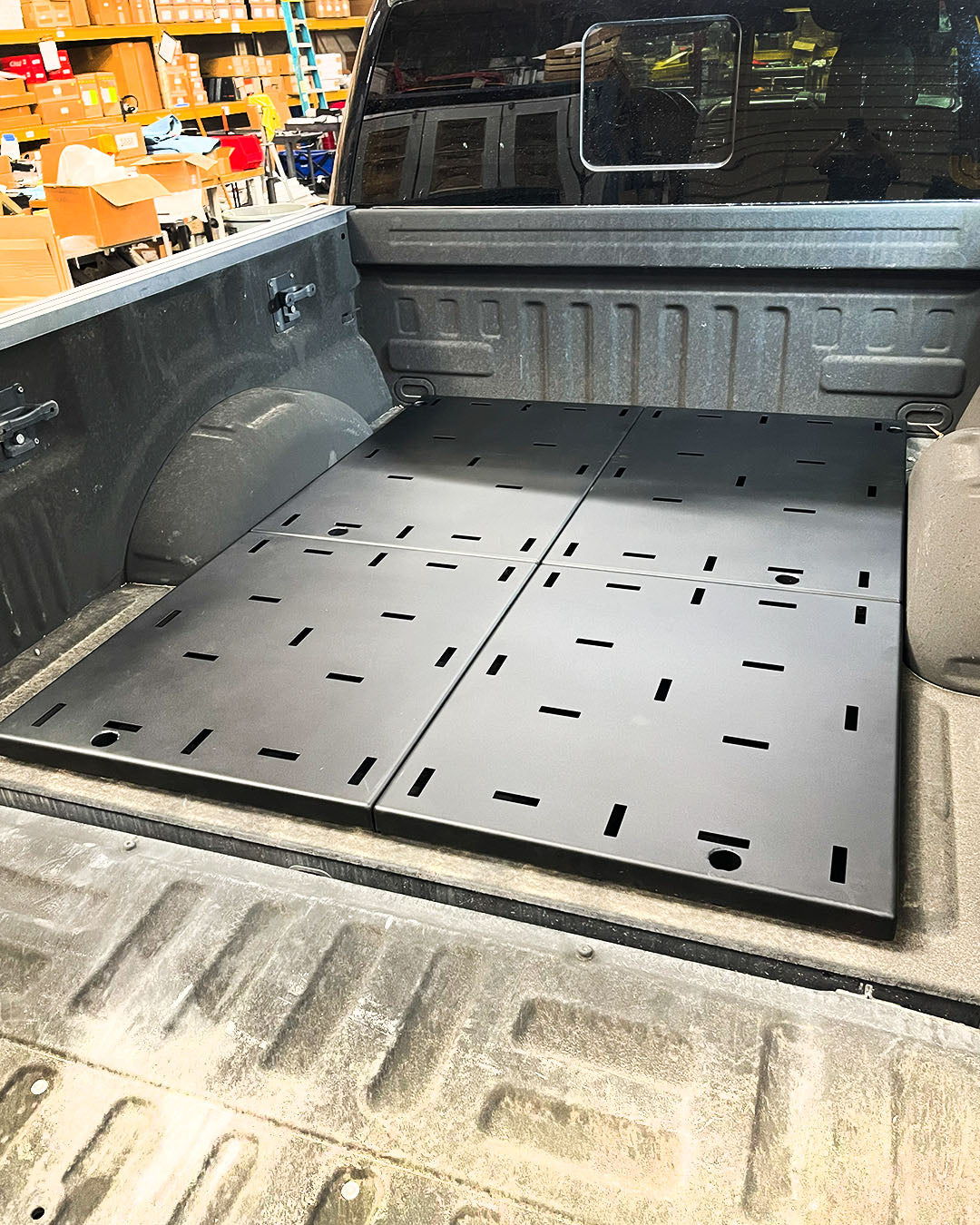 Foutz Motorsports Simple Bed Organizer - Rear Add-On Section 2017-2026 Ford F-150 Raptor 2024-2026 Ford F-150 Raptor R 2015-2026 Ford F-150