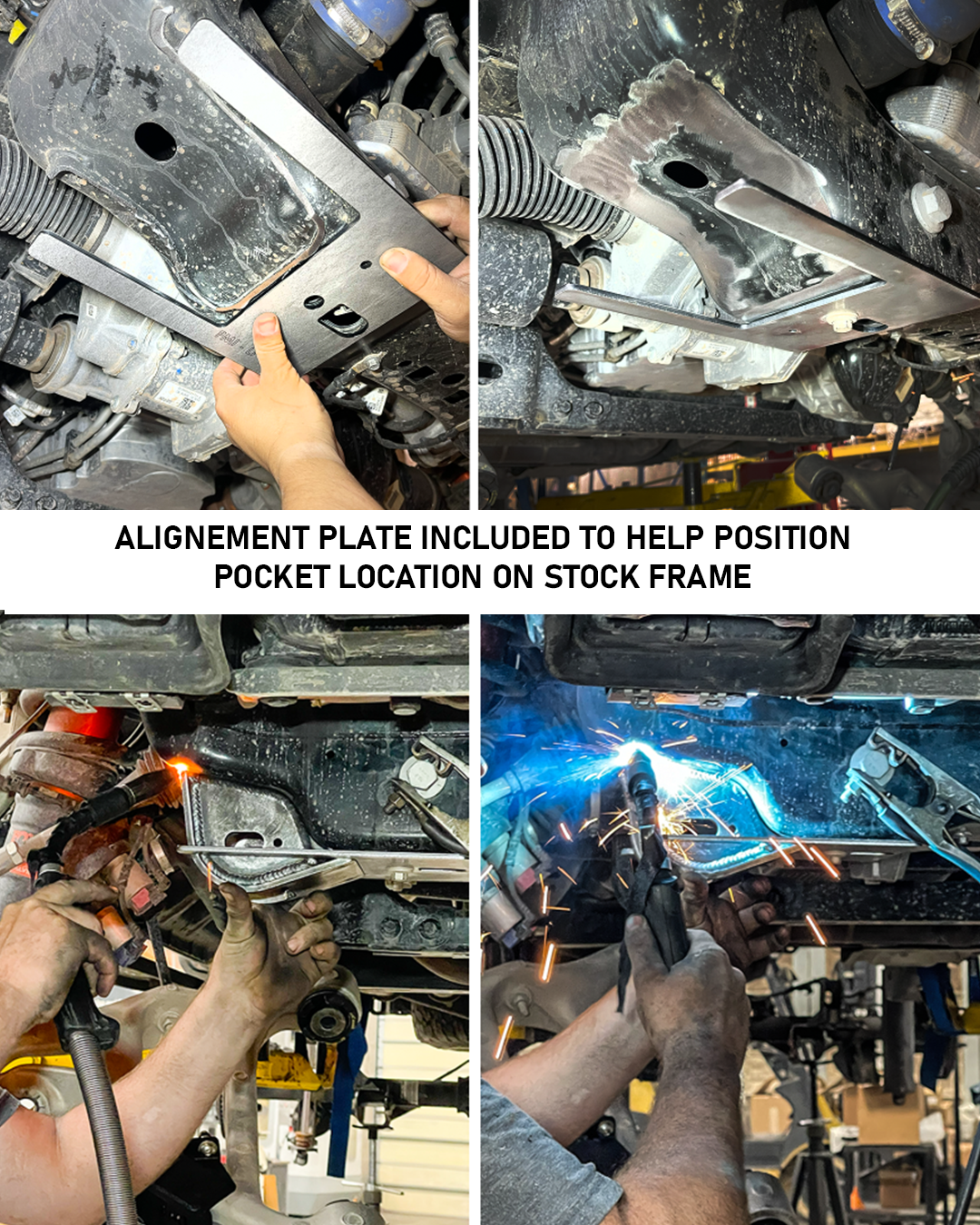 Foutz Motorsports 2017-2026 Gen 2 & Gen 3 Raptor Lower Control Arm Pocket Replacement - Low Profile
