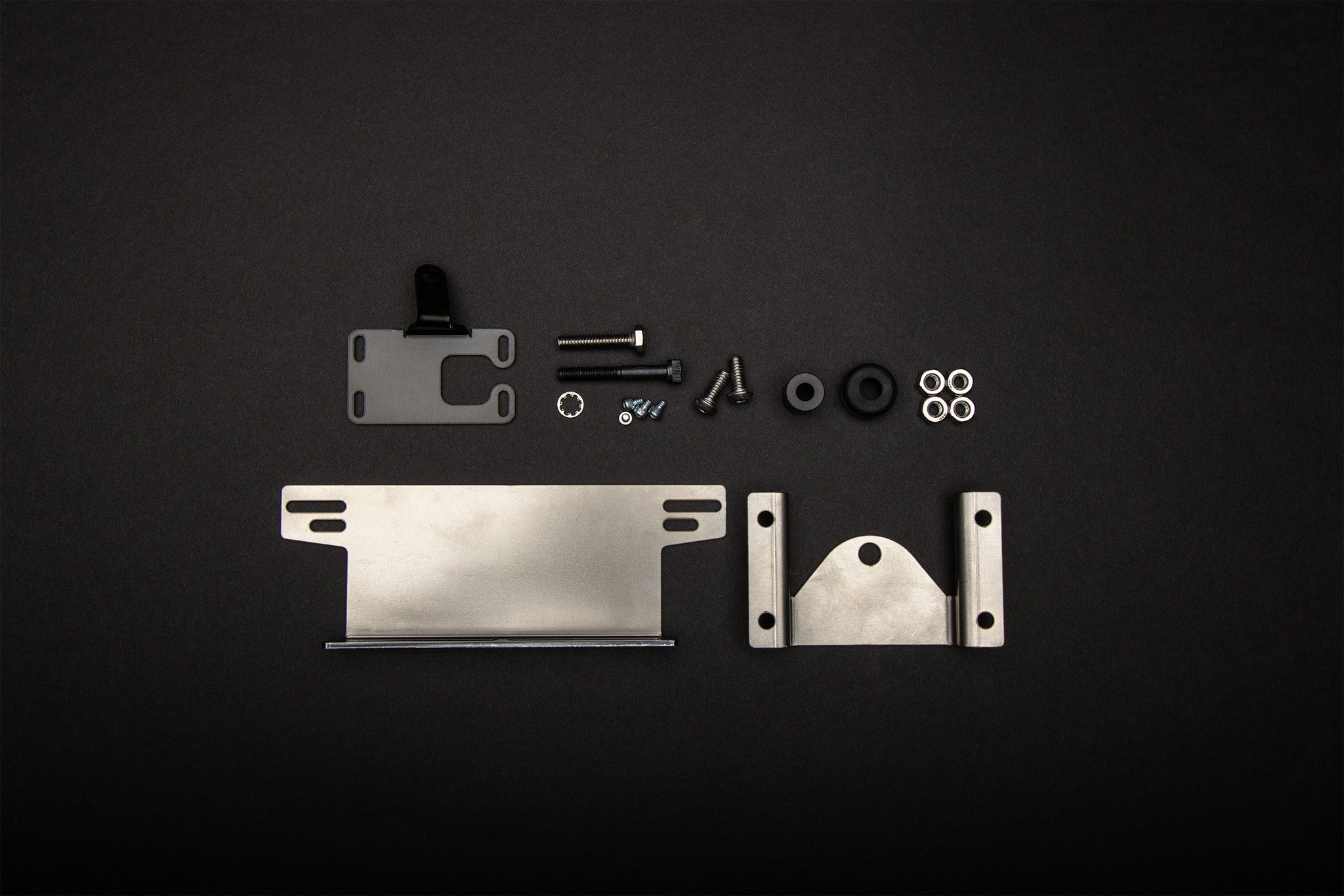 2017-Current Ford Super Duty A-Pillar Kit; Switch Panel and Power Module Mounting Brackets (Choose Your System) - Apollo Off-Road