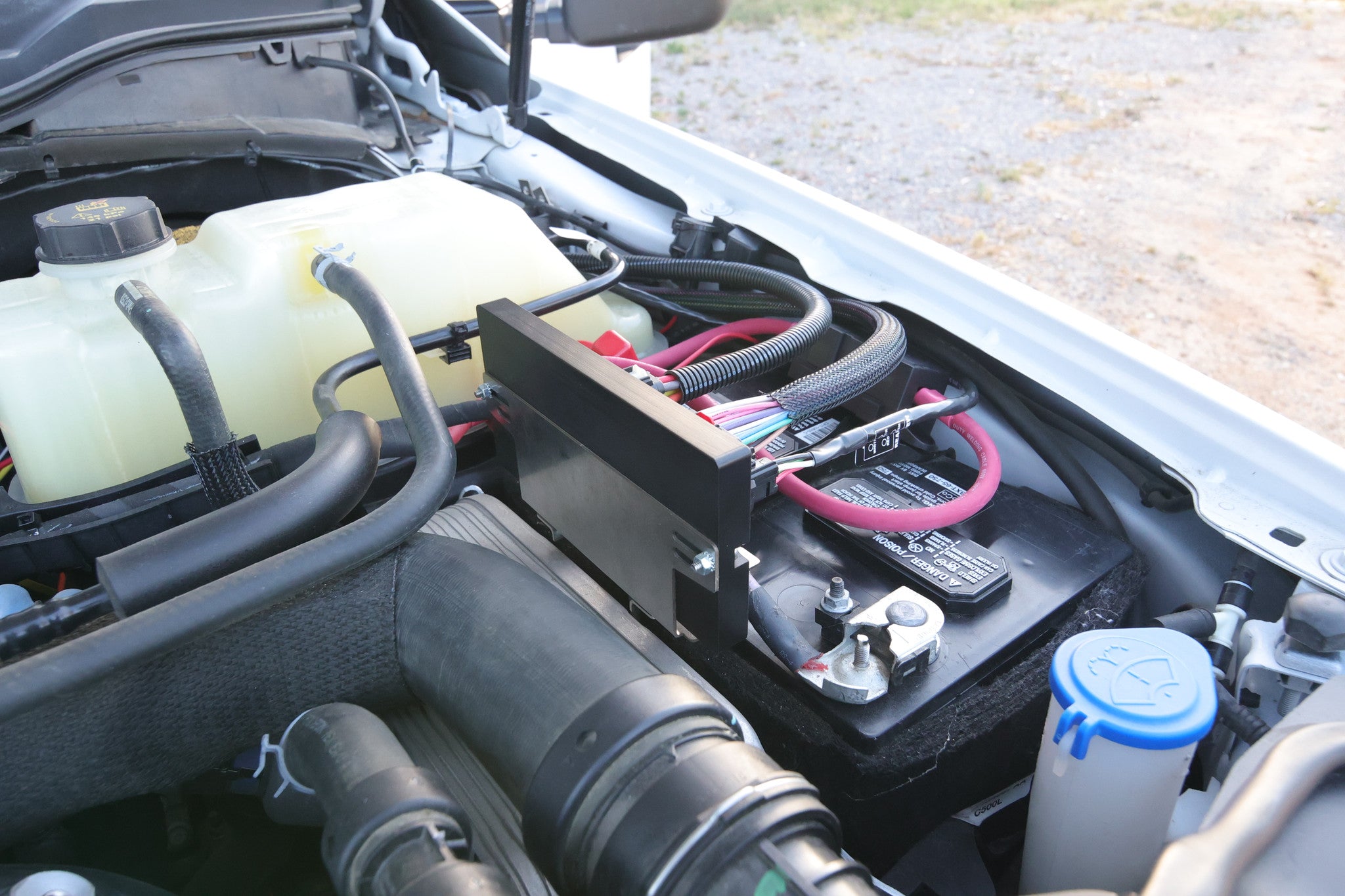 2017-Current Ford Super Duty A-Pillar Kit; Switch Panel and Power Module Mounting Brackets (Choose Your System) - Apollo Off-Road