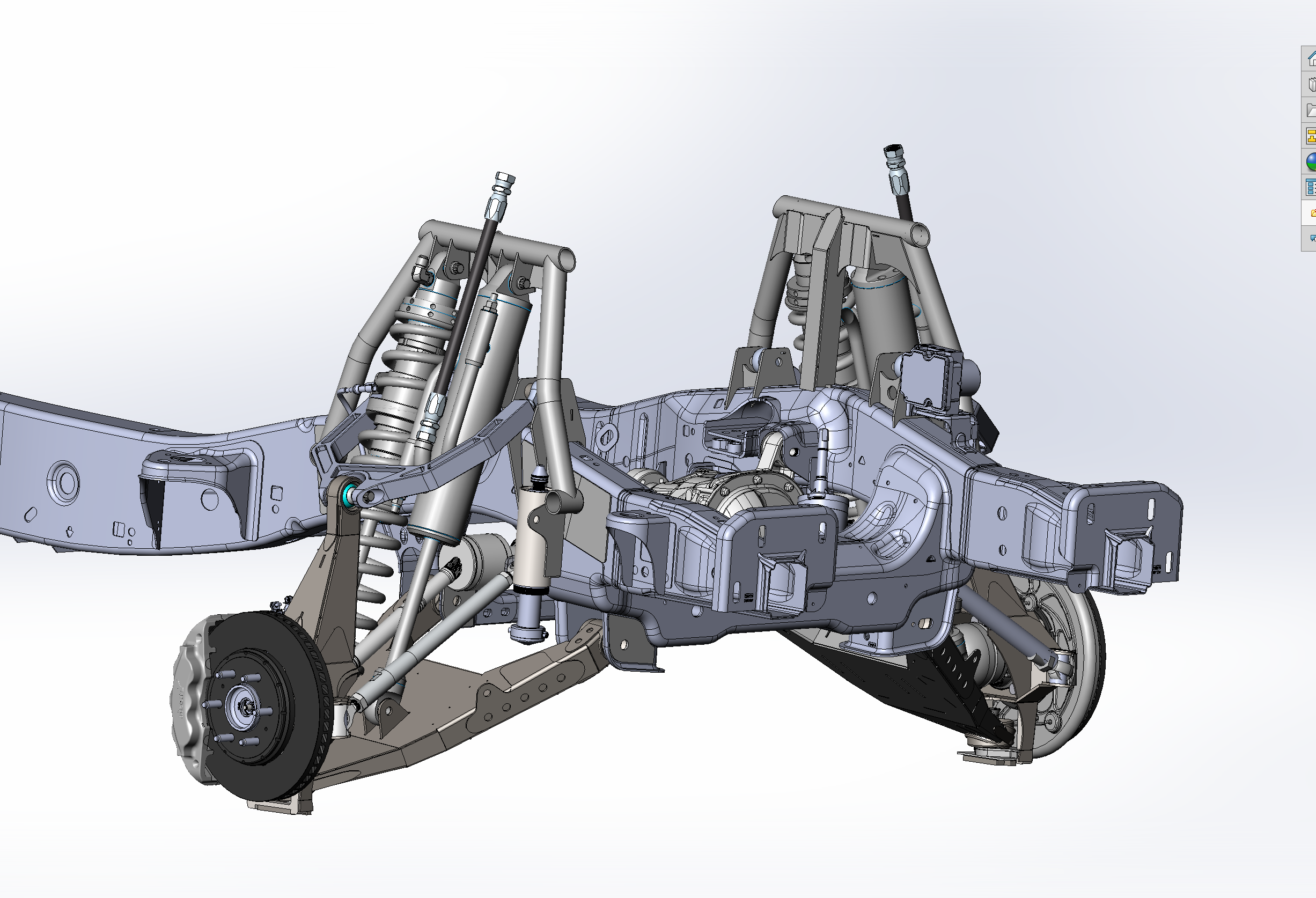 Foutz Motorsports Long Travel Front Suspension Kit 2017-2026 Ford F-150 Raptor 2023-2026 Ford F-150 Raptor R