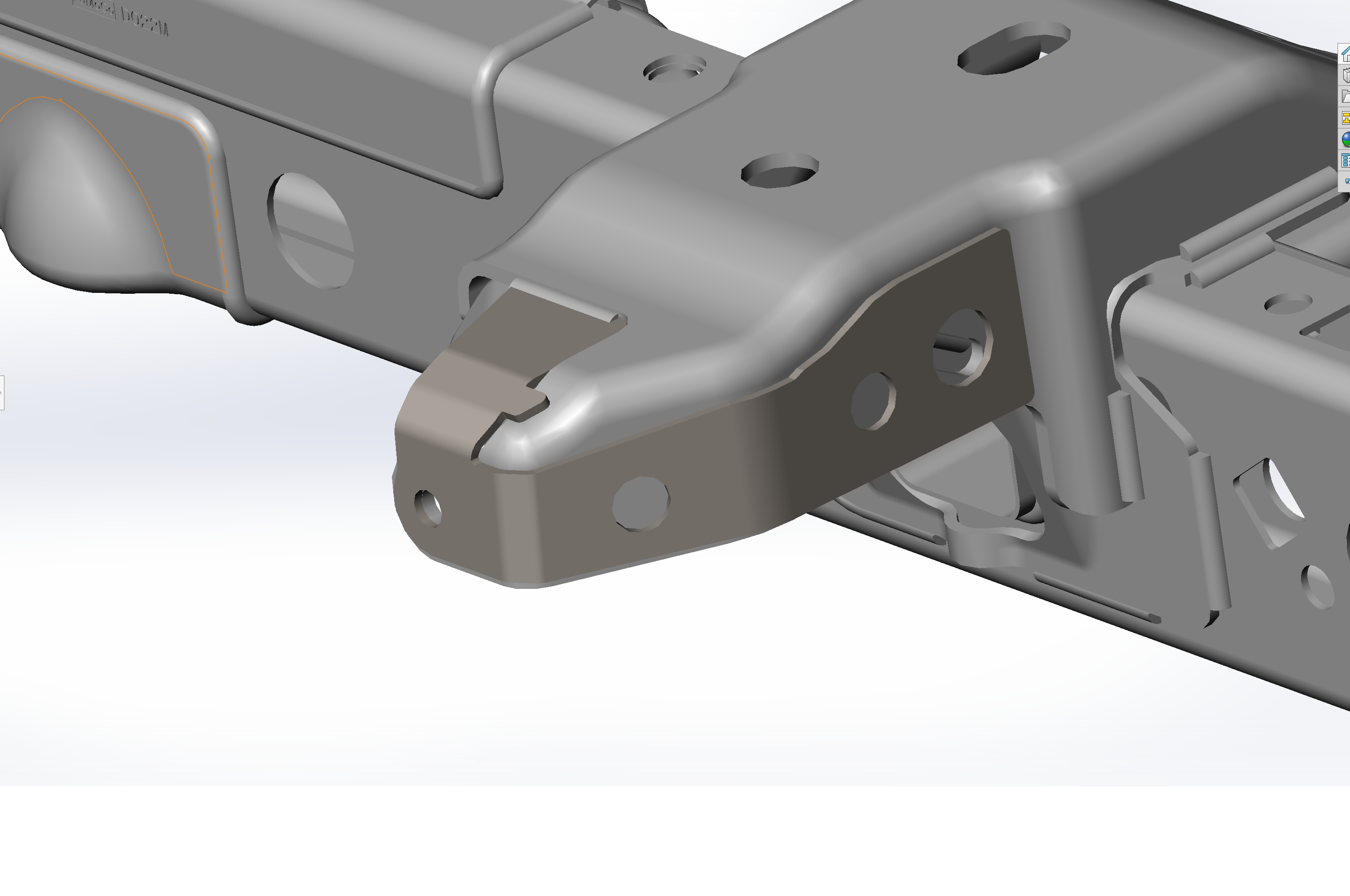 Foutz Motorsports shock mount reinforcement kit - Drivers Side 2017-2018 Ford F-150 Raptor