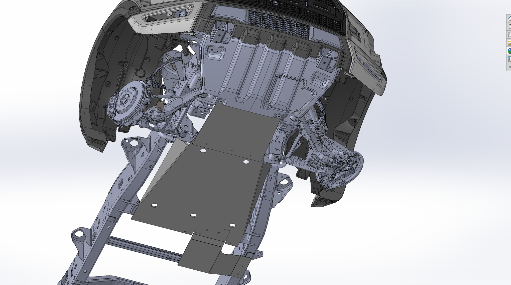 Foutz Motorsports R Skid Plate kit 2017-2024 Ford F-150 Raptor 2023-2024 Ford F-150 Raptor R