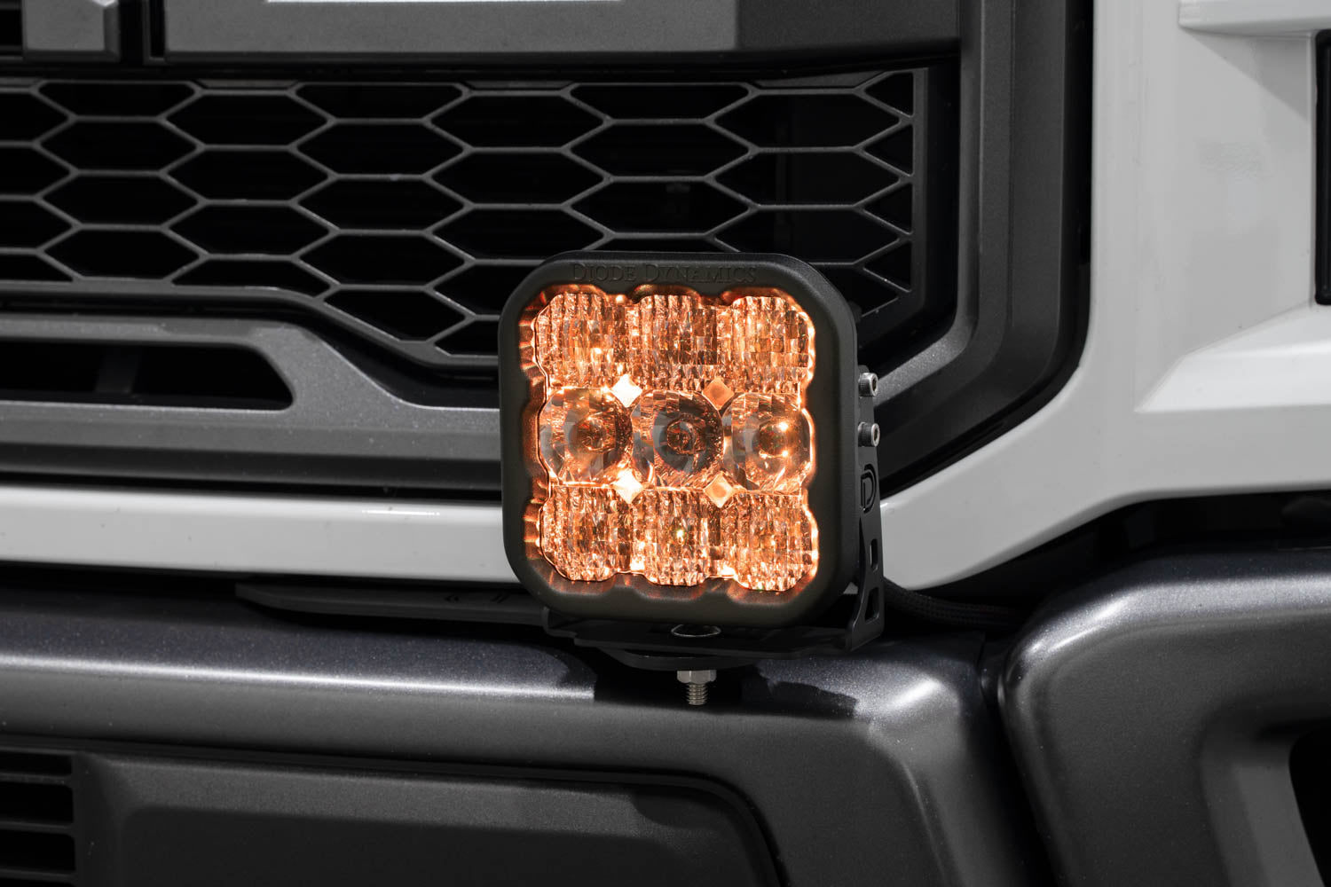 Diode Dynamics SS5 Bumper LED Pod Light Kit for 2017-2020 Ford Raptor Sport White Driving