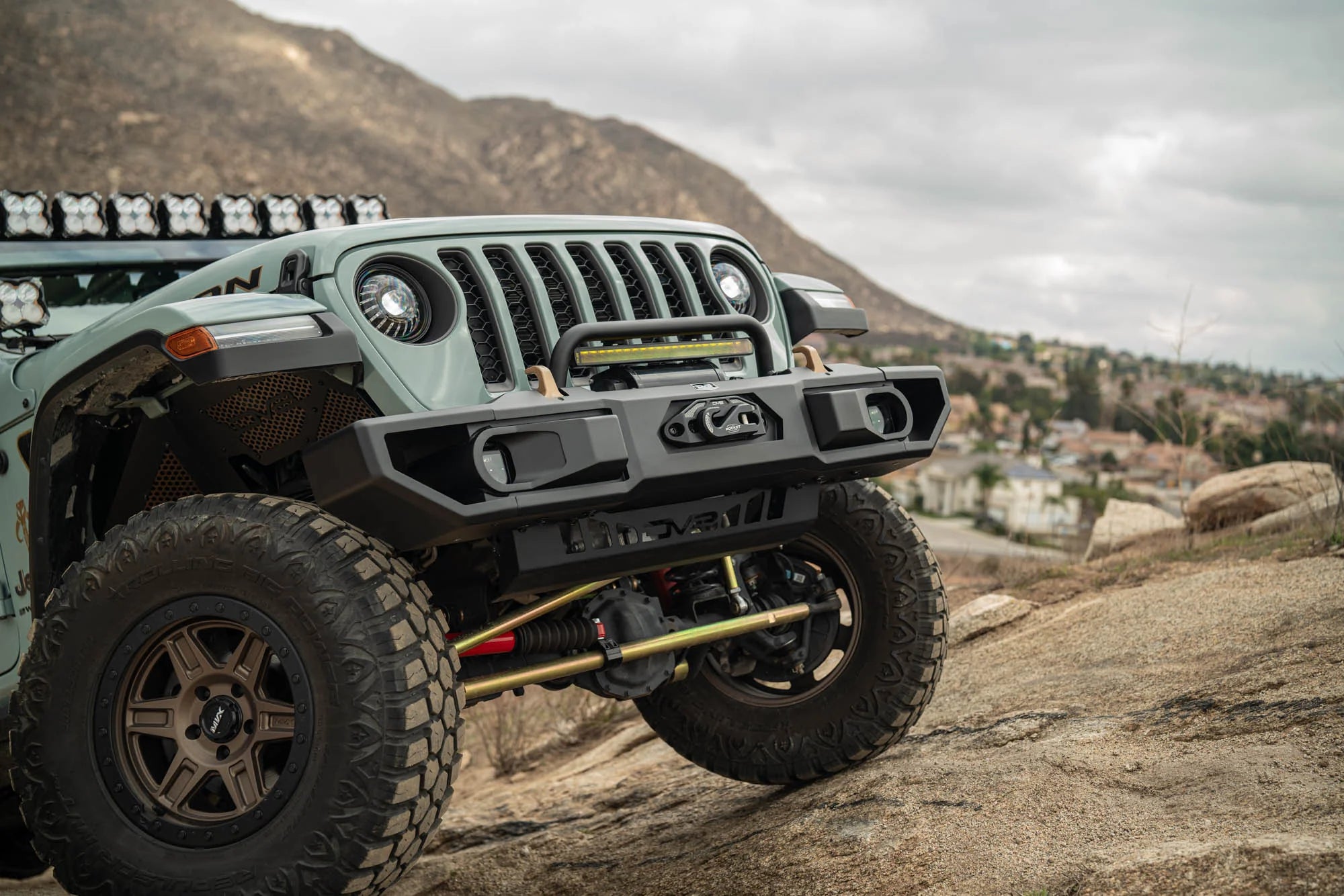 2018-2025 Jeep Wrangler JL & 2020-2025 Gladiator JT OE Plus Front Bumper - Apollo Off-Road