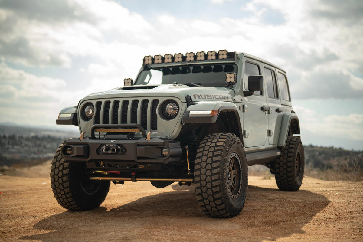 2018-2025 Jeep Wrangler JL & 2020-2025 Gladiator JT OE Plus Front Bumper - Apollo Off-Road