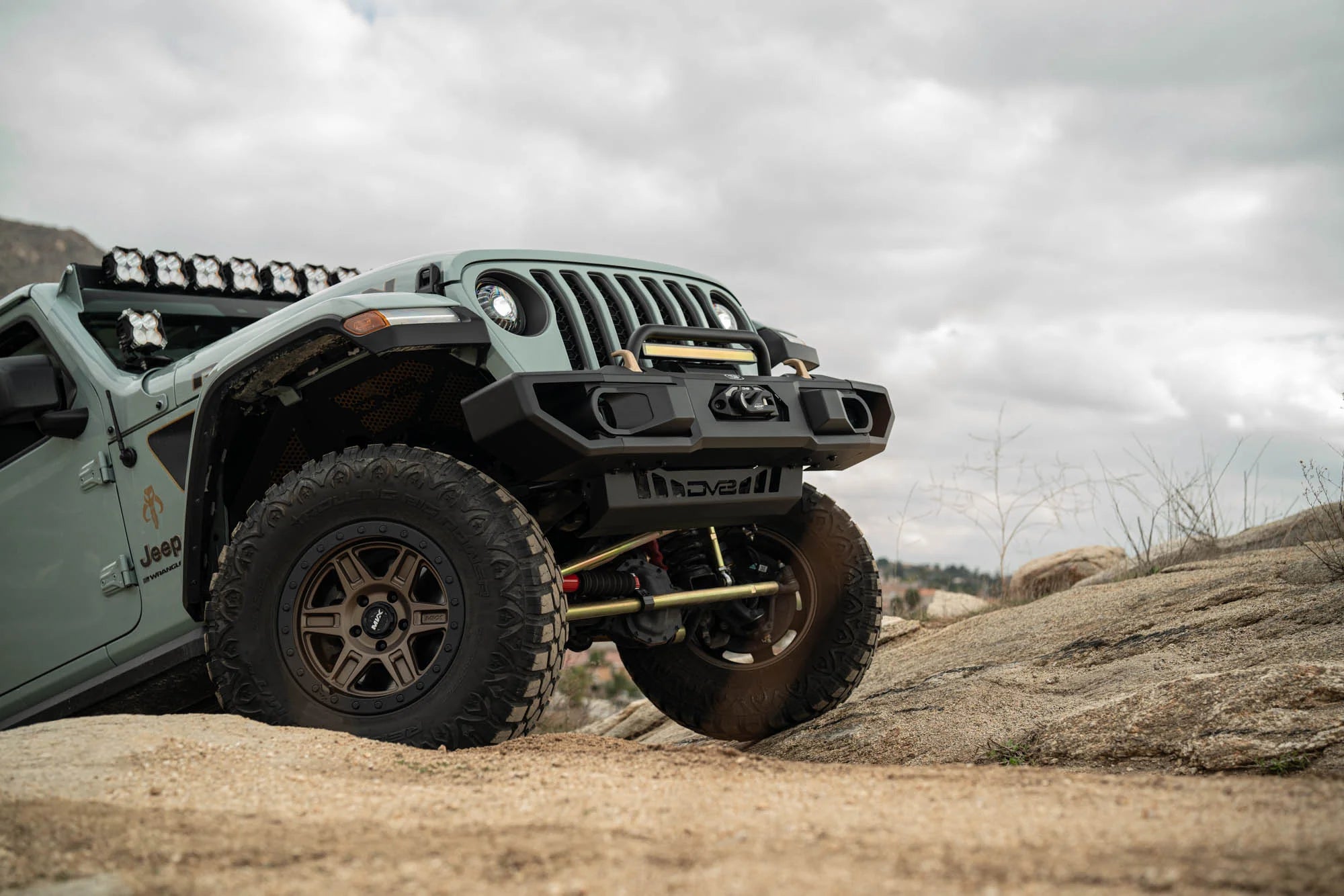 2018-2025 Jeep Wrangler JL & 2020-2025 Gladiator JT OE Plus Front Bumper - Apollo Off-Road