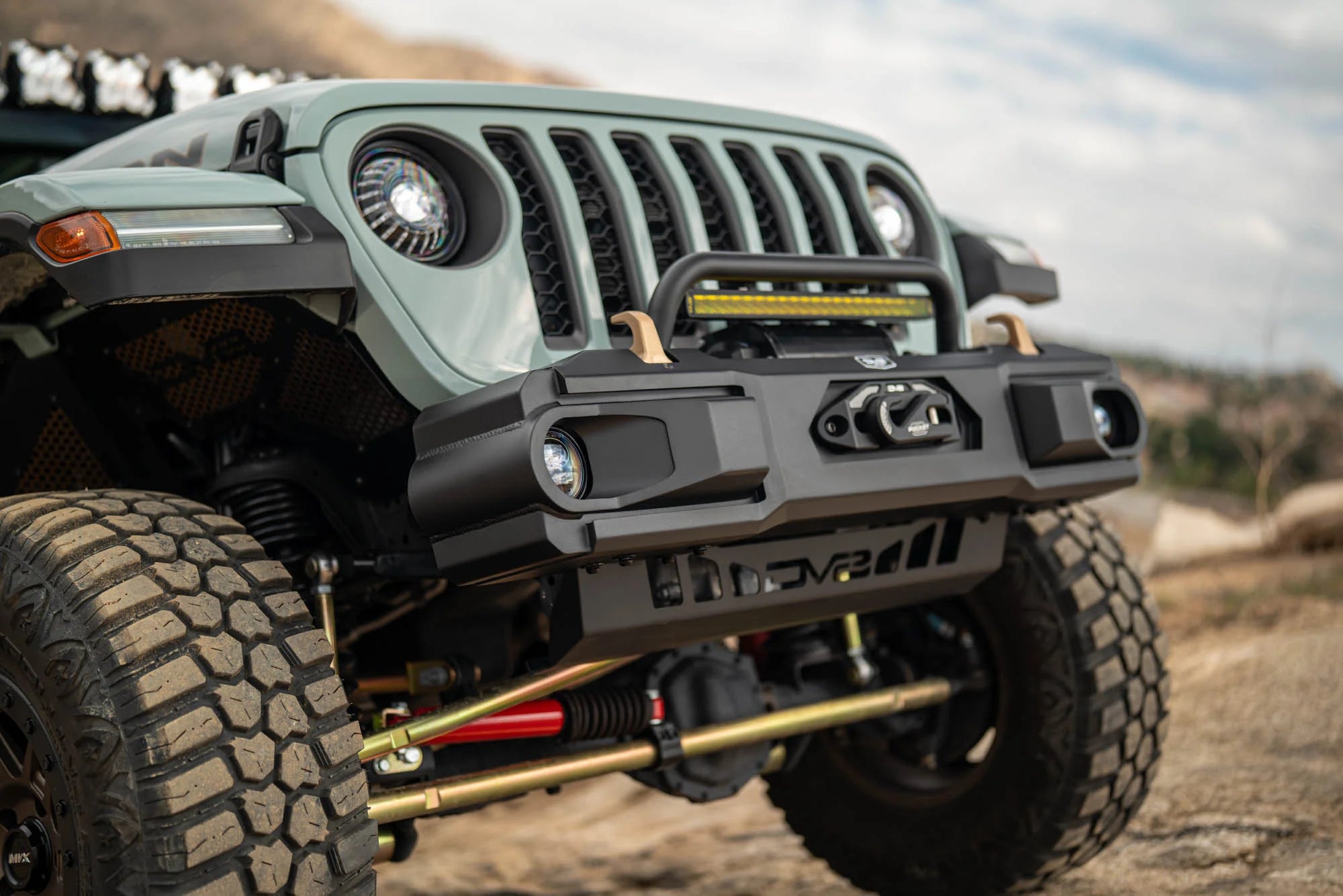 2018-2025 Jeep Wrangler JL & 2020-2025 Gladiator JT OE Plus Front Bumper - Apollo Off-Road