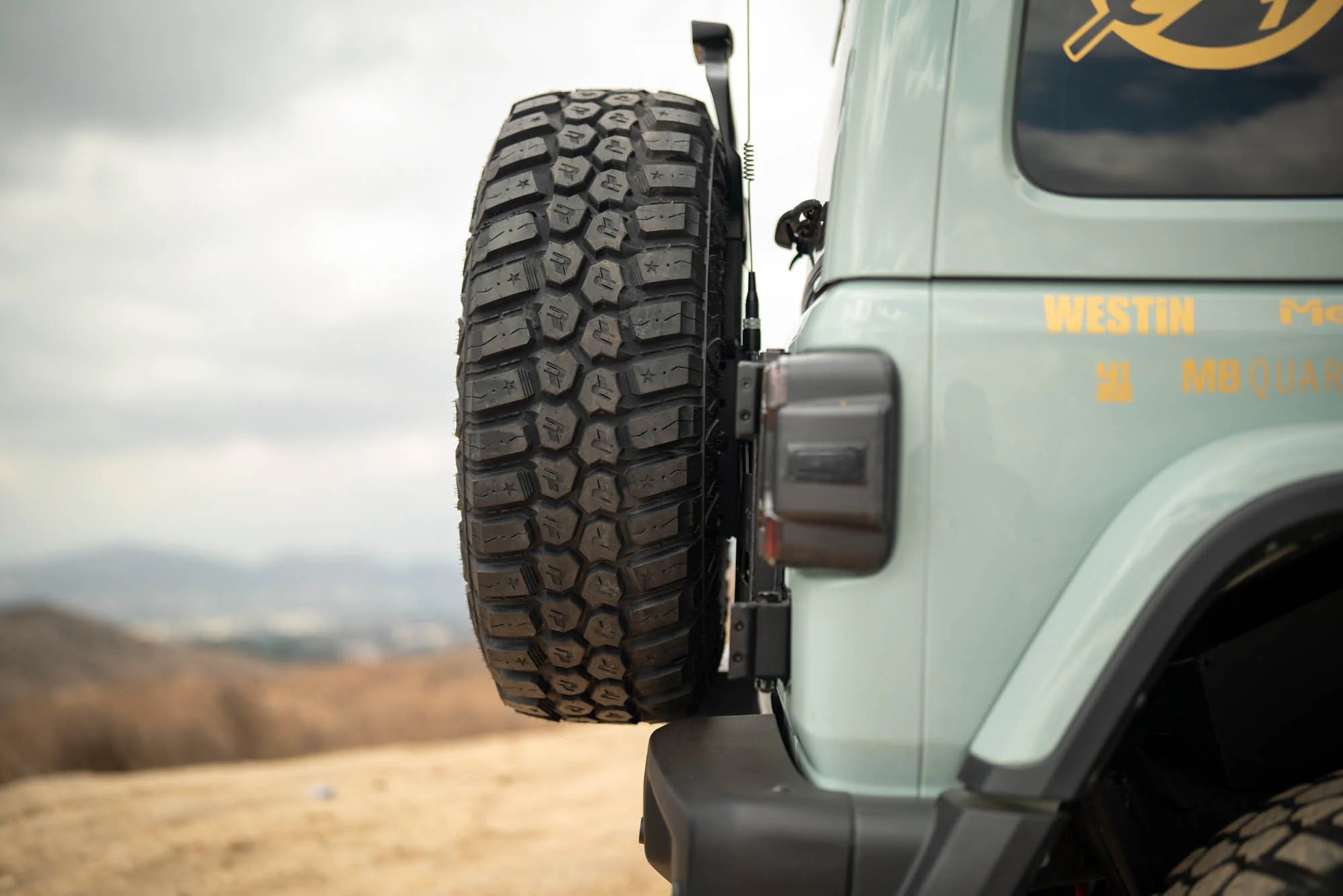 2018-2025 Jeep Wrangler JL Spare Tire Carrier - Apollo Off-Road