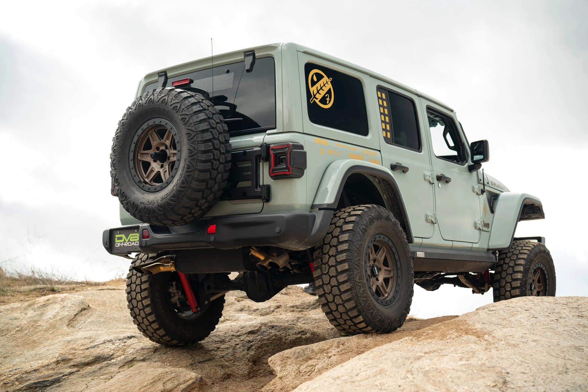2018-2025 Jeep Wrangler JL Spare Tire Carrier - Apollo Off-Road