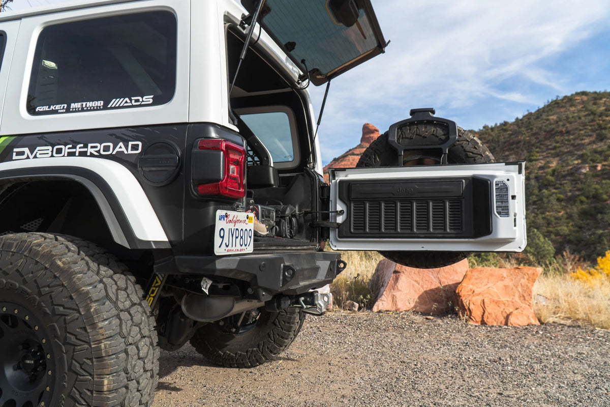 2018-2025 Jeep Wrangler JL Spare Tire Carrier - Apollo Off-Road