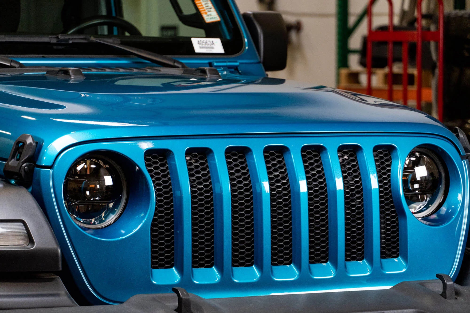 2018-22 Jeep JL & 2020-22 Jeep JT LED HeadLights; Black - Apollo Off-Road