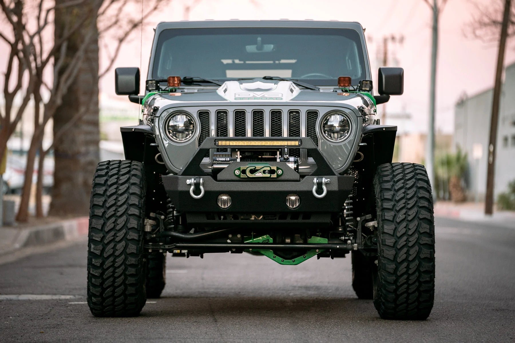 2018-22 Jeep JL & 2020-22 Jeep JT LED HeadLights; Black - Apollo Off-Road