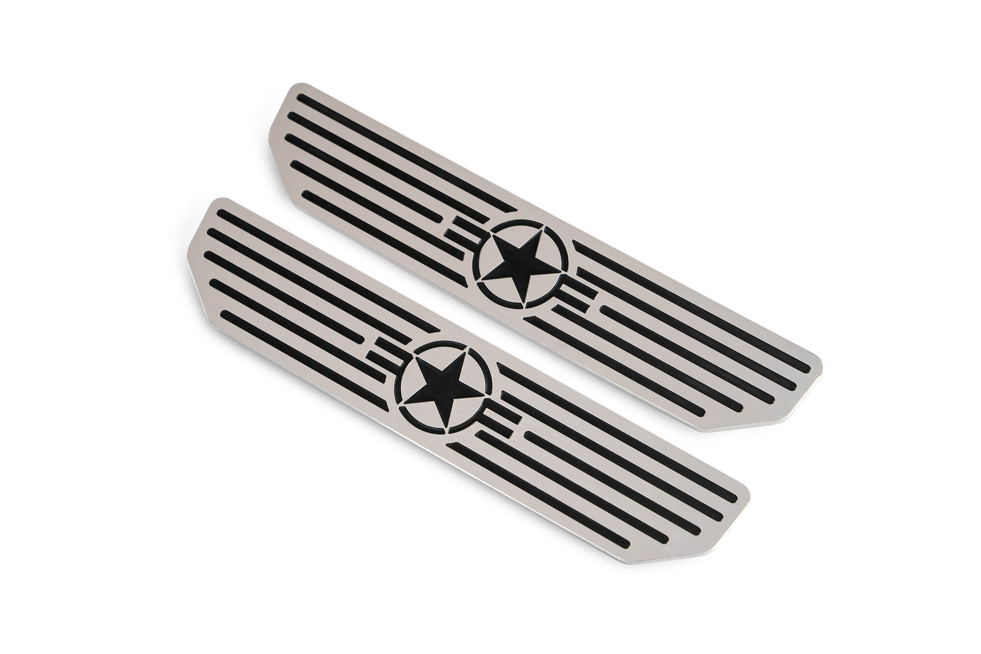 2018+ Jeep JL Rear Sill Plates With in.Since 1942 in. Logo - Apollo Off-Road