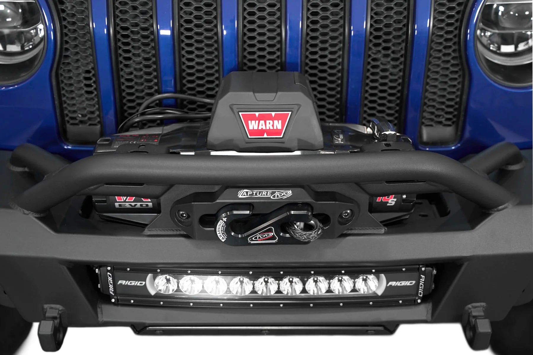 2018+ Jeep JL/JT Phantom Winch Front Bumper - Apollo Off-Road