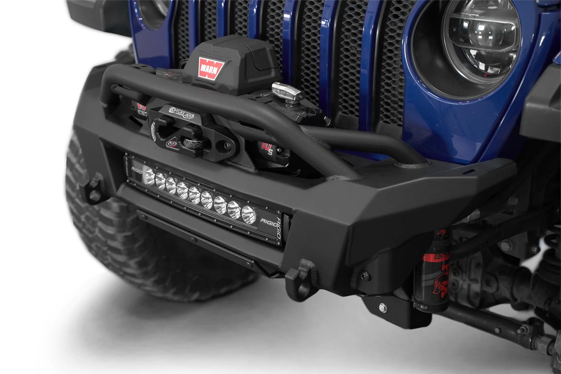 2018+ Jeep JL/JT Phantom Winch Stubby Front Bumper - Apollo Off-Road