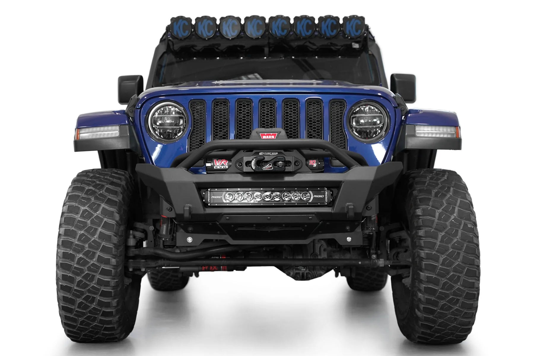 2018+ Jeep JL/JT Phantom Winch Stubby Front Bumper - Apollo Off-Road