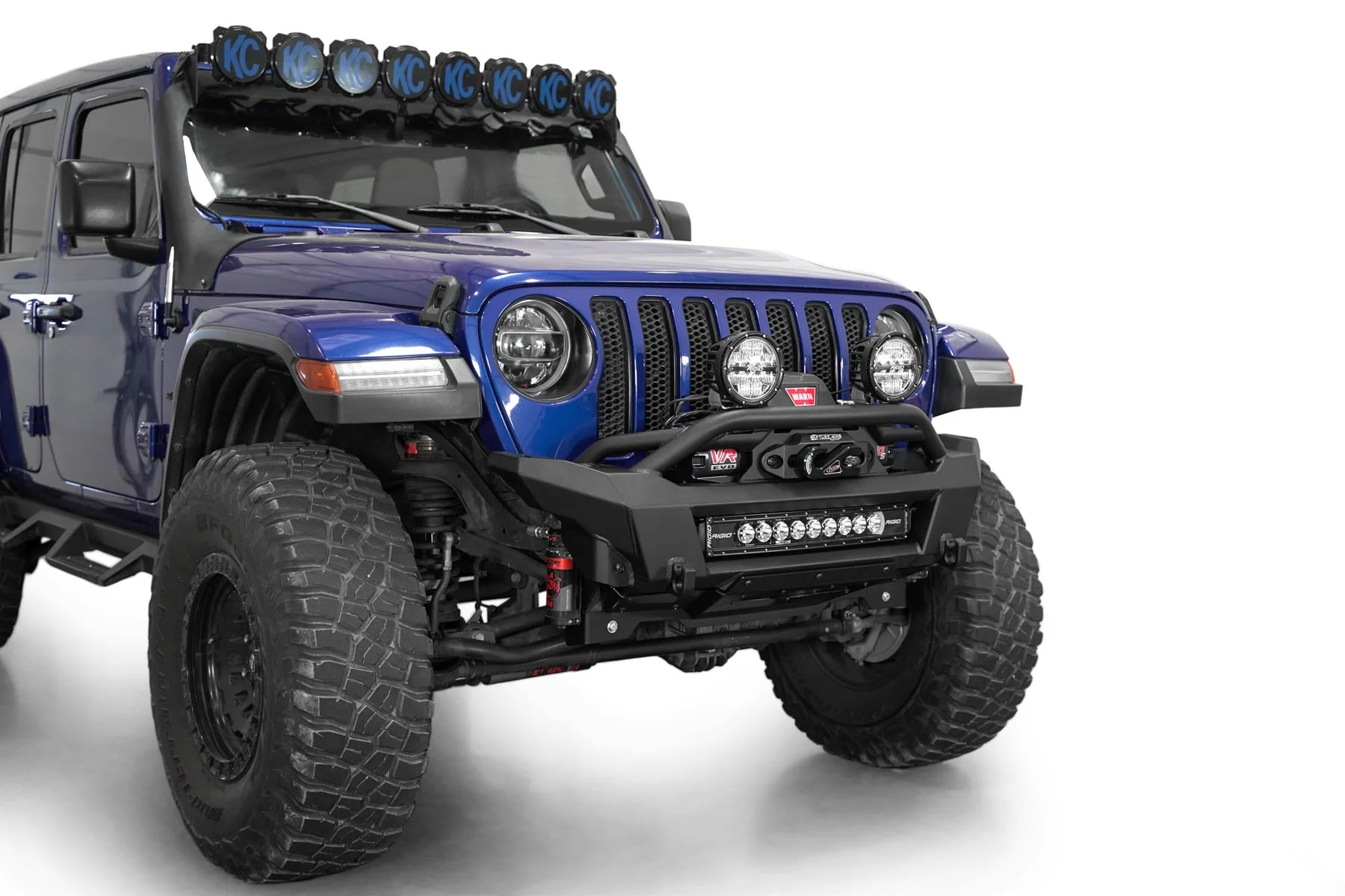 2018+ Jeep JL/JT Phantom Winch Stubby Front Bumper - Apollo Off-Road