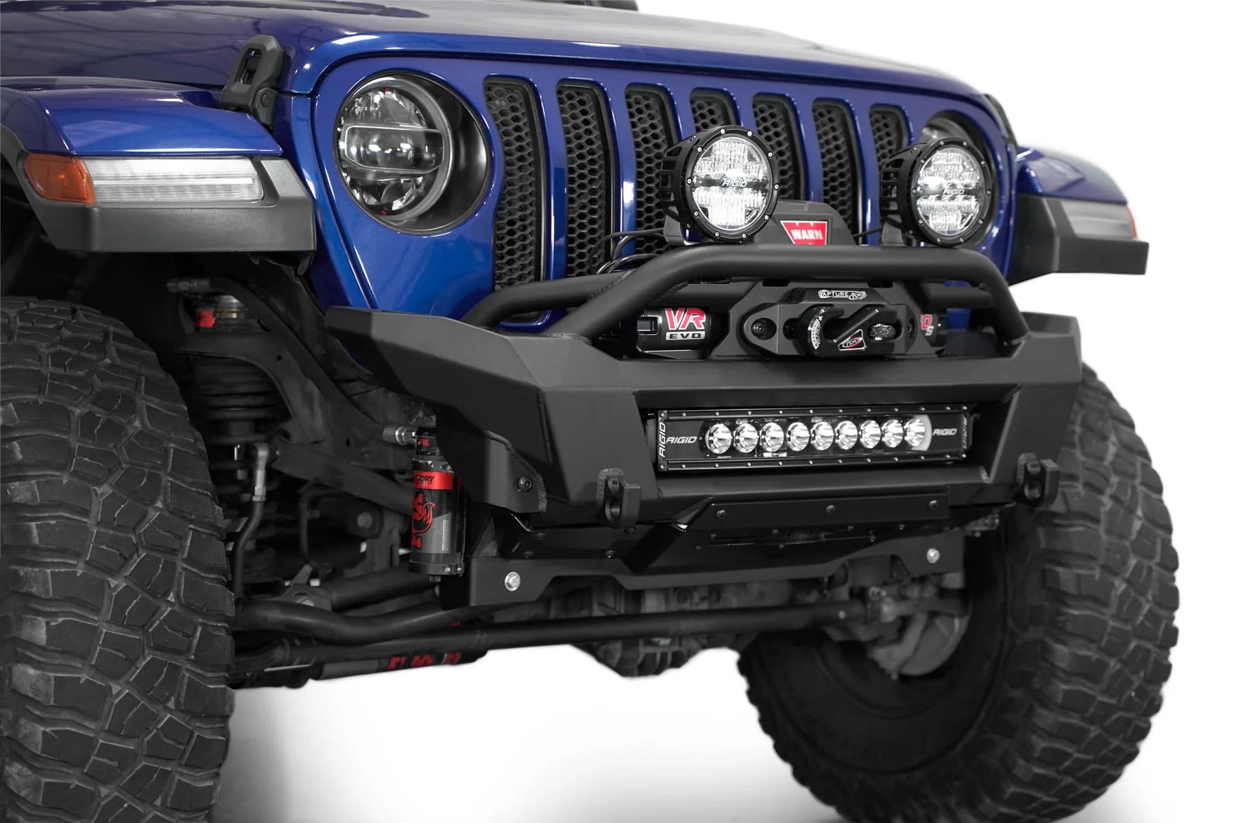 2018+ Jeep JL/JT Phantom Winch Stubby Front Bumper - Apollo Off-Road