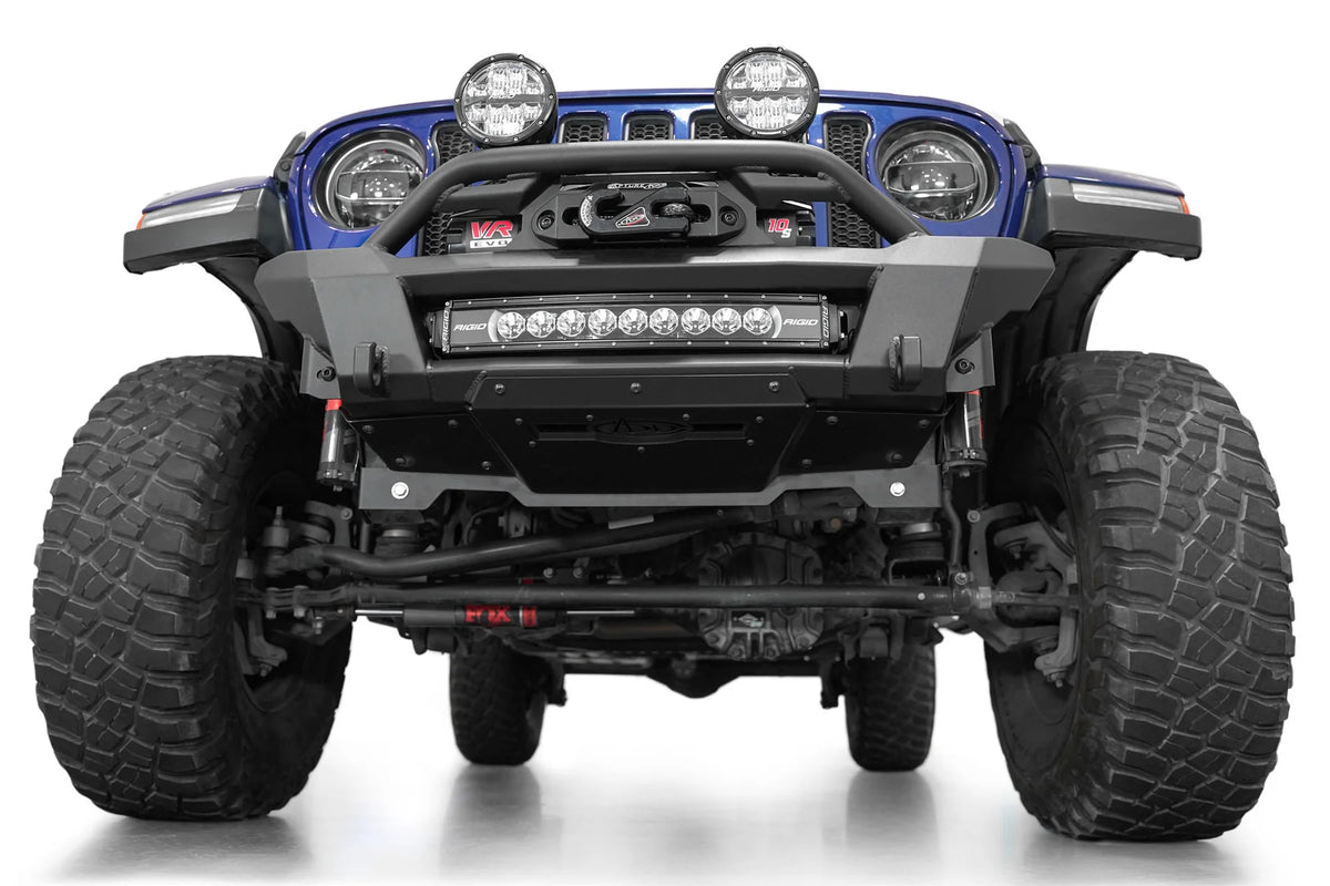 2018+ Jeep JL/JT Phantom Winch Stubby Front Bumper - Apollo Off-Road