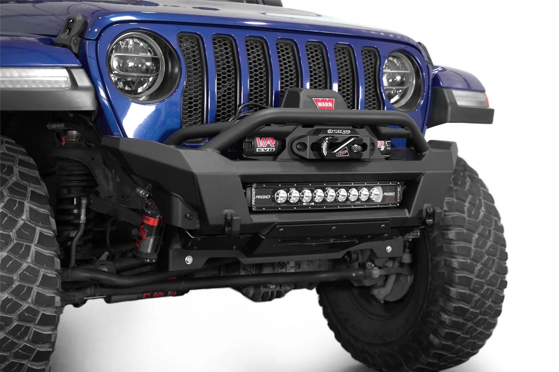 2018+ Jeep JL/JT Phantom Winch Stubby Front Bumper - Apollo Off-Road