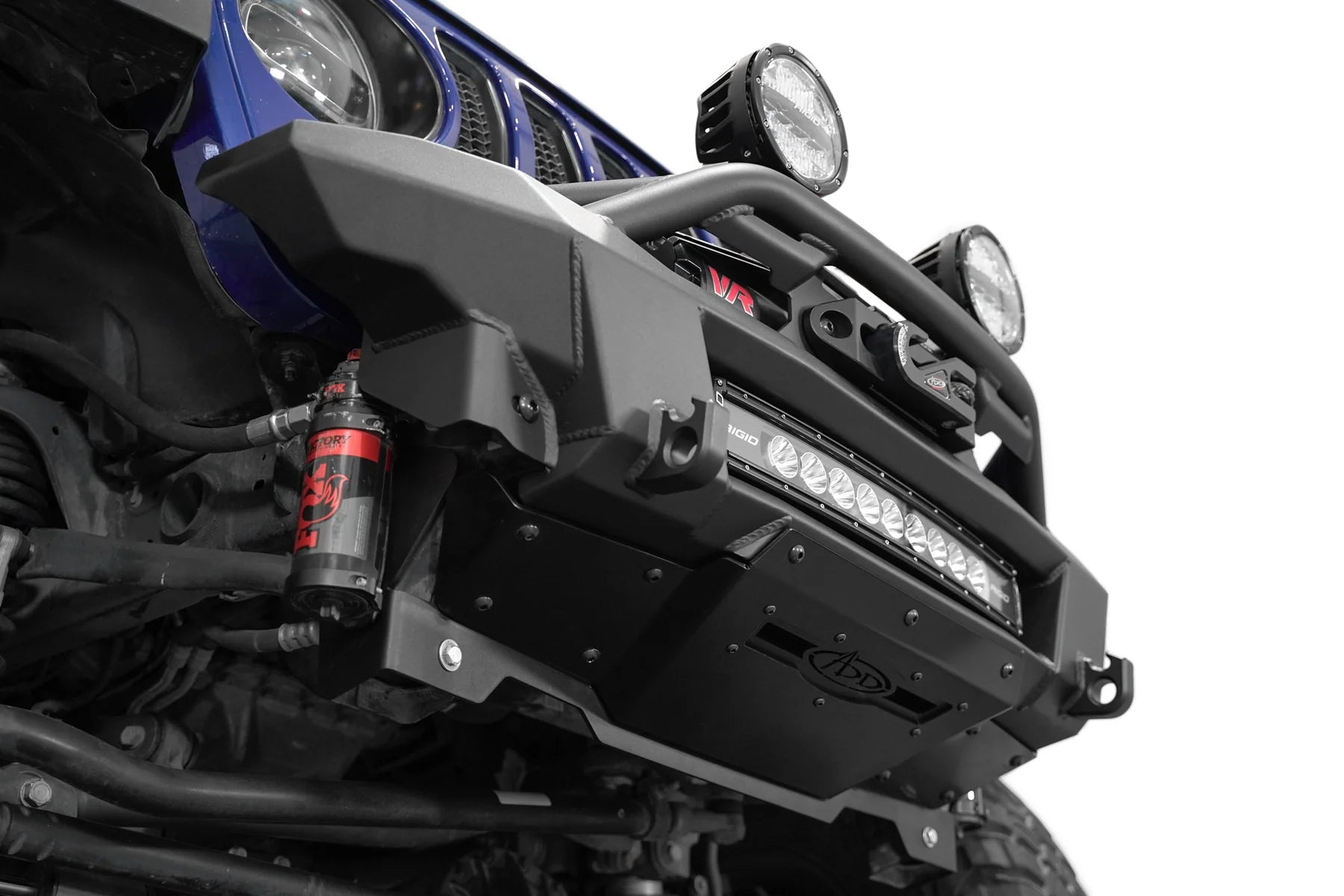 2018+ Jeep JL/JT Phantom Winch Stubby Front Bumper - Apollo Off-Road