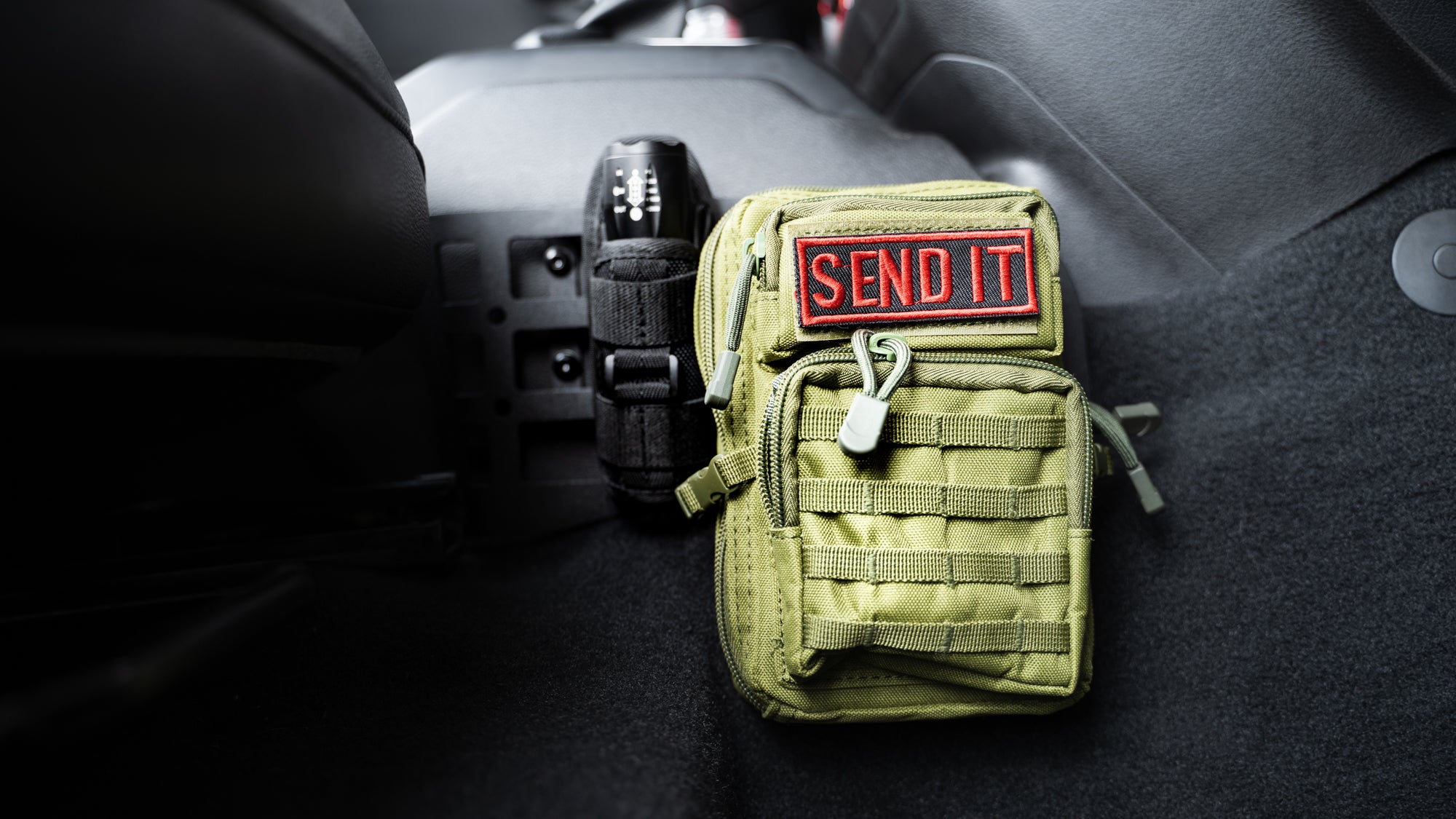 2018+ Jeep Wrangler and Gladiator Center Console Molle Panels - Apollo Off-Road