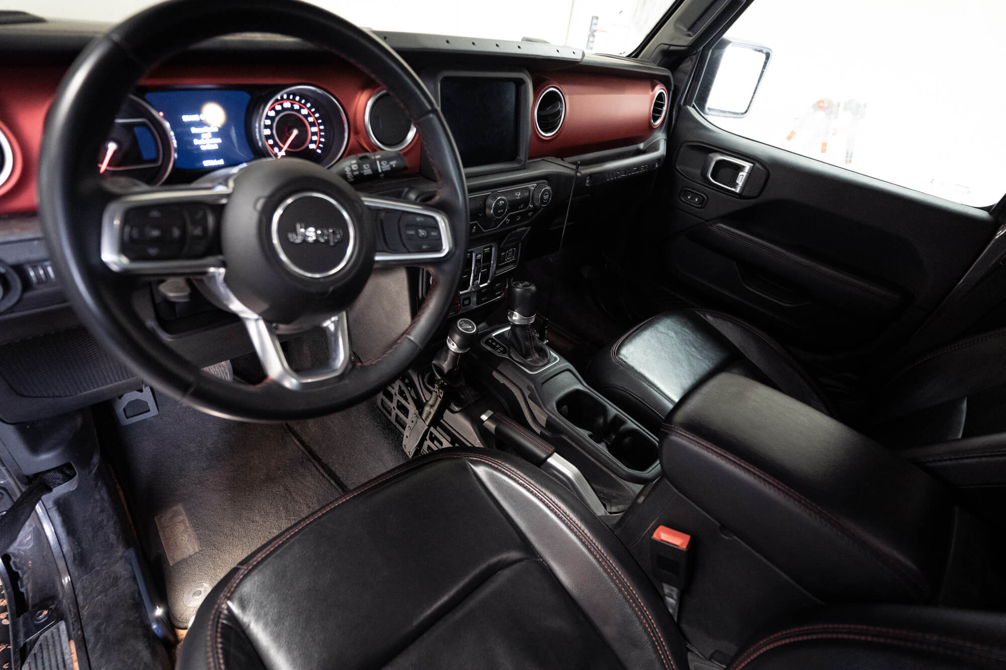 2018+ Jeep Wrangler and Gladiator Center Console Molle Panels - Apollo Off-Road