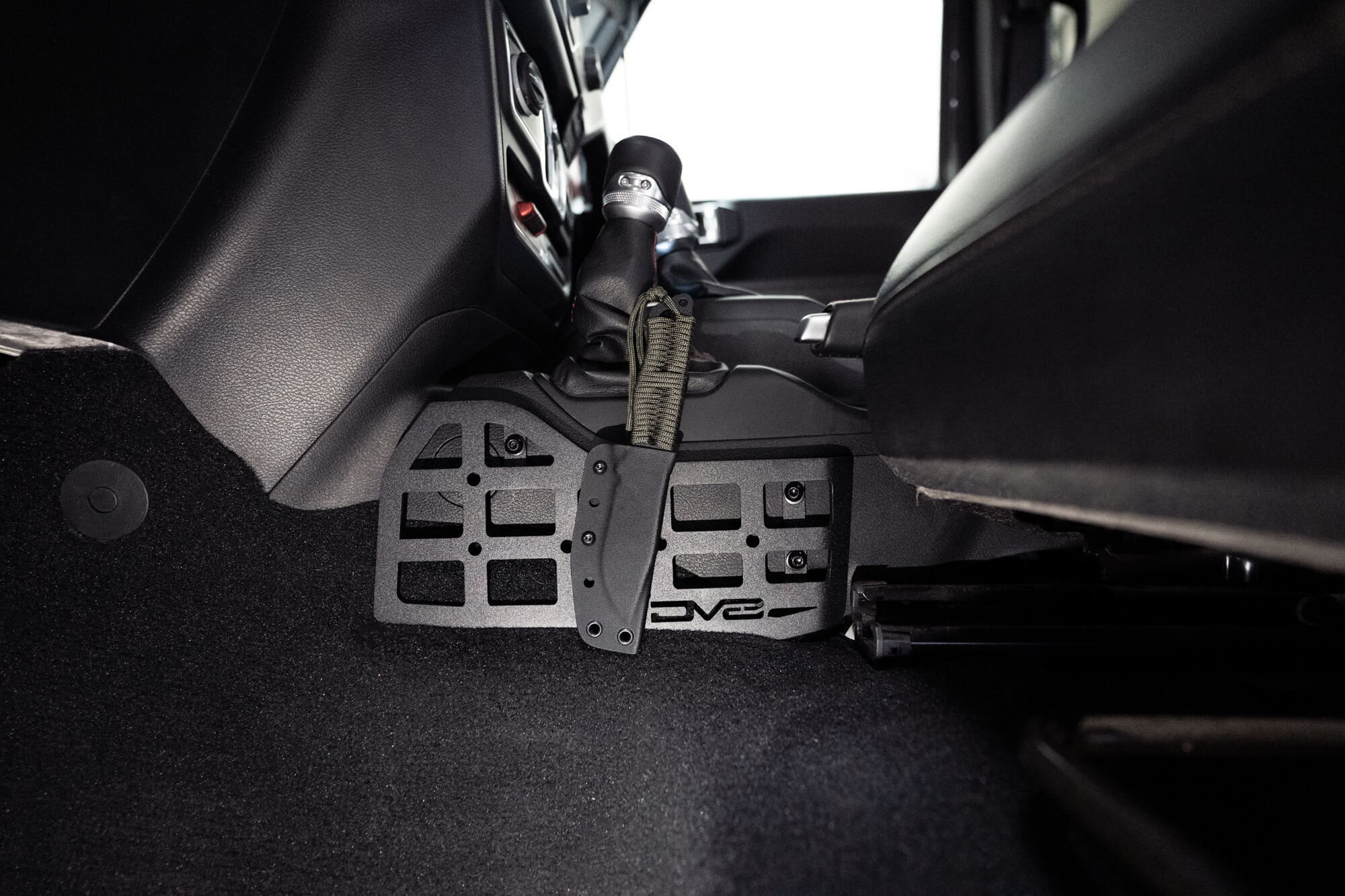2018+ Jeep Wrangler and Gladiator Center Console Molle Panels - Apollo Off-Road