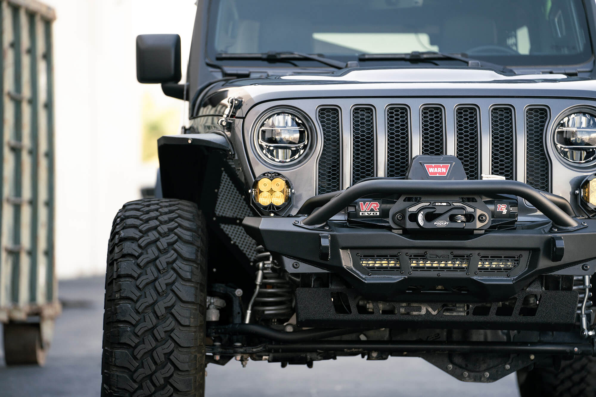 2018+ Jeep Wrangler and Gladiator Spec Series Front Bumper - Apollo Off-Road
