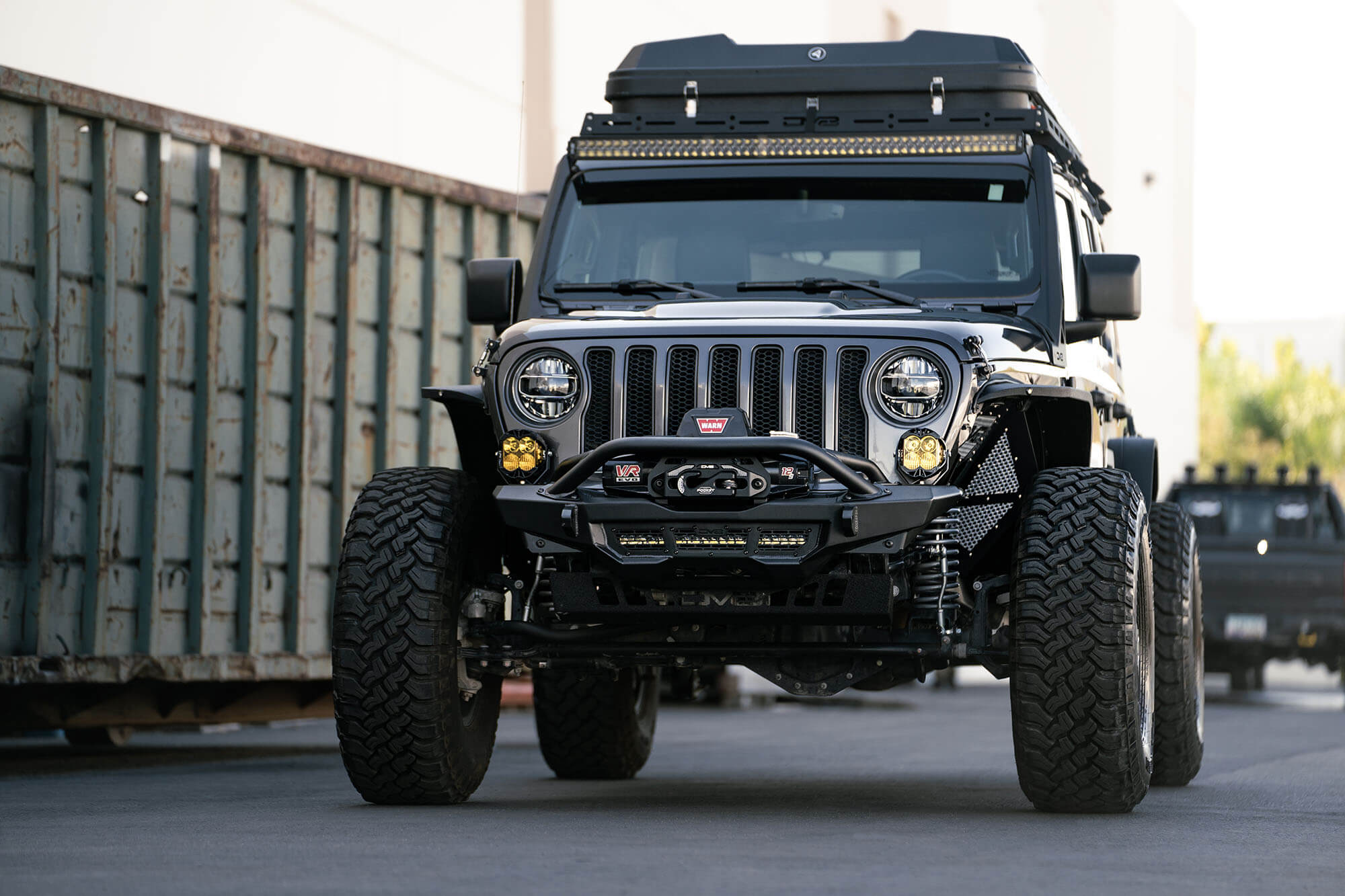 2018+ Jeep Wrangler and Gladiator Spec Series Front Bumper - Apollo Off-Road