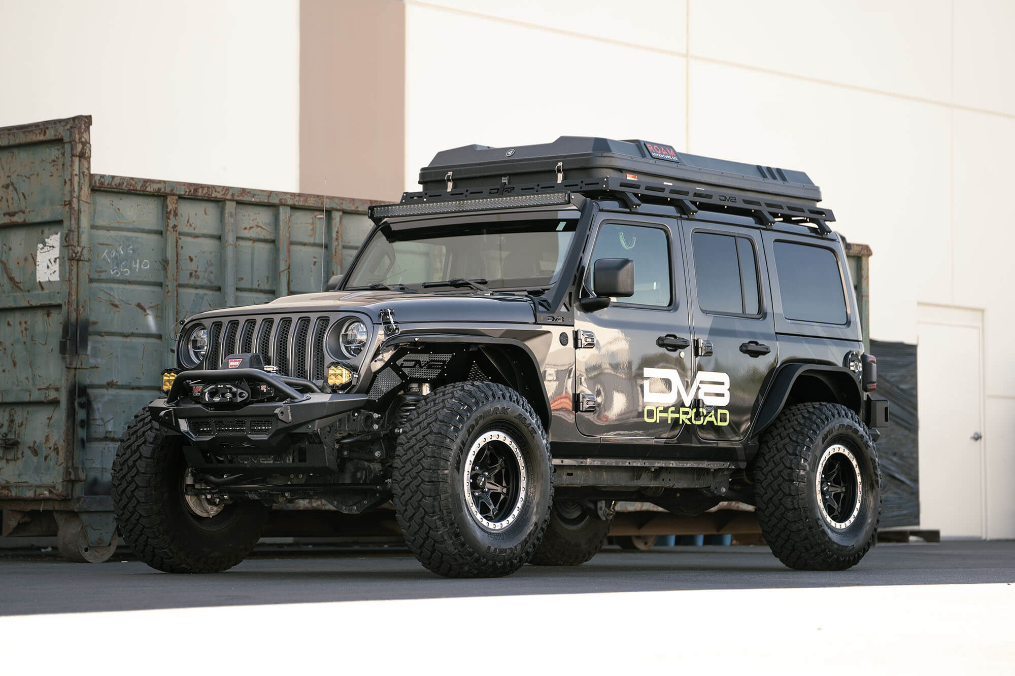 2018+ Jeep Wrangler and Gladiator Spec Series Front Bumper - Apollo Off-Road