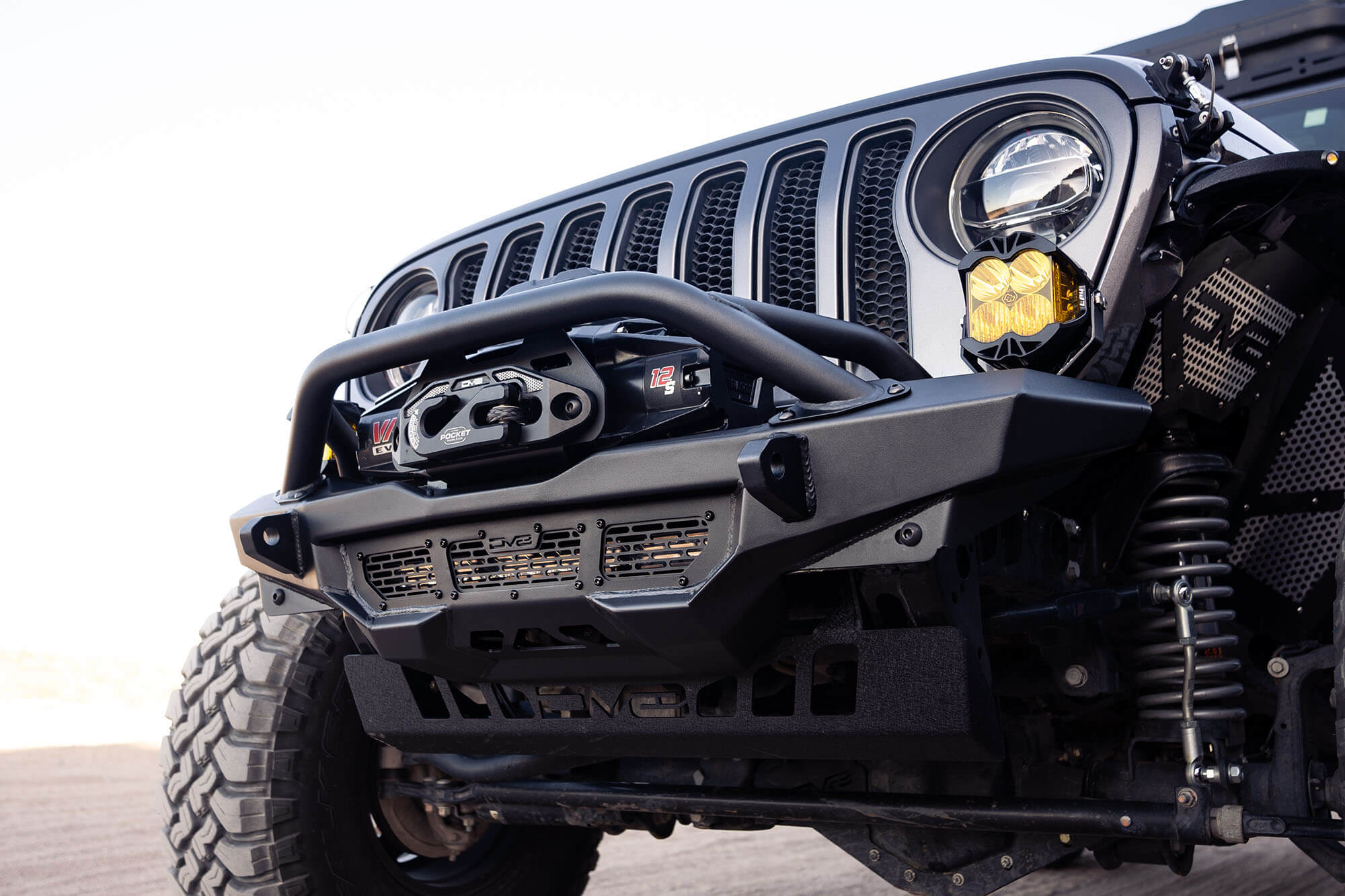 2018+ Jeep Wrangler and Gladiator Spec Series Front Bumper - Apollo Off-Road