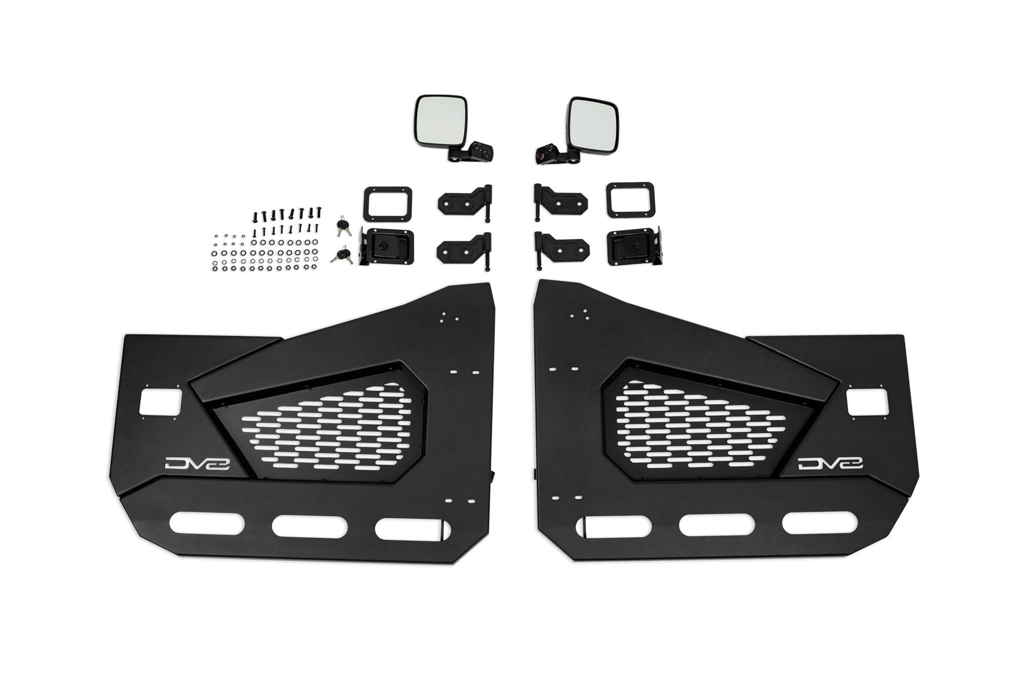 2018+ Jeep Wrangler JL and Gladiator JT Front Half Doors, Spec Series - Apollo Off-Road