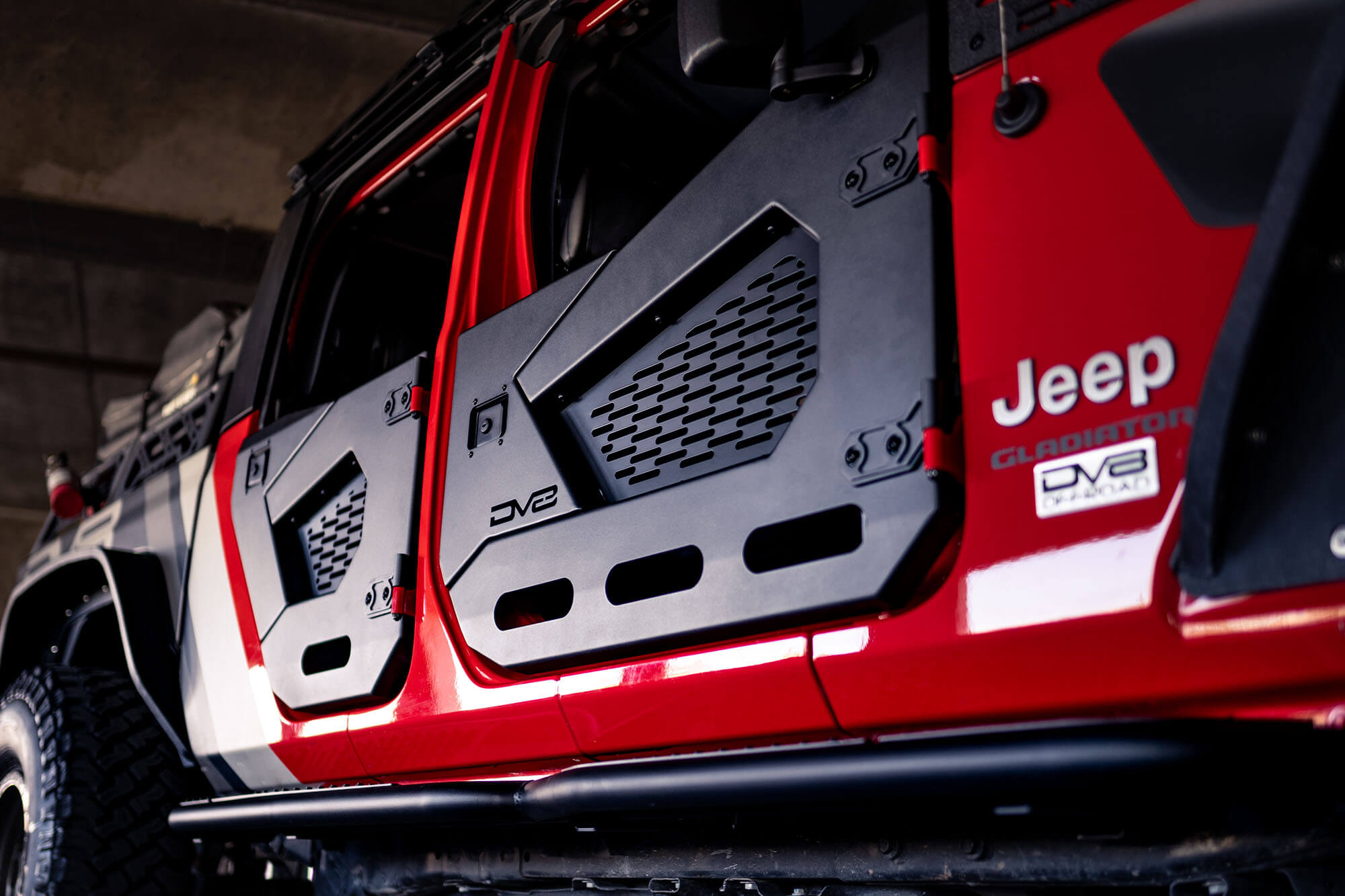 2018+ Jeep Wrangler JL and Gladiator JT Front Half Doors, Spec Series - Apollo Off-Road