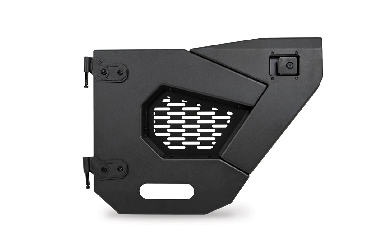 2018+ Jeep Wrangler JL and Gladiator JT Rear Half Doors, Spec Series - Apollo Off-Road