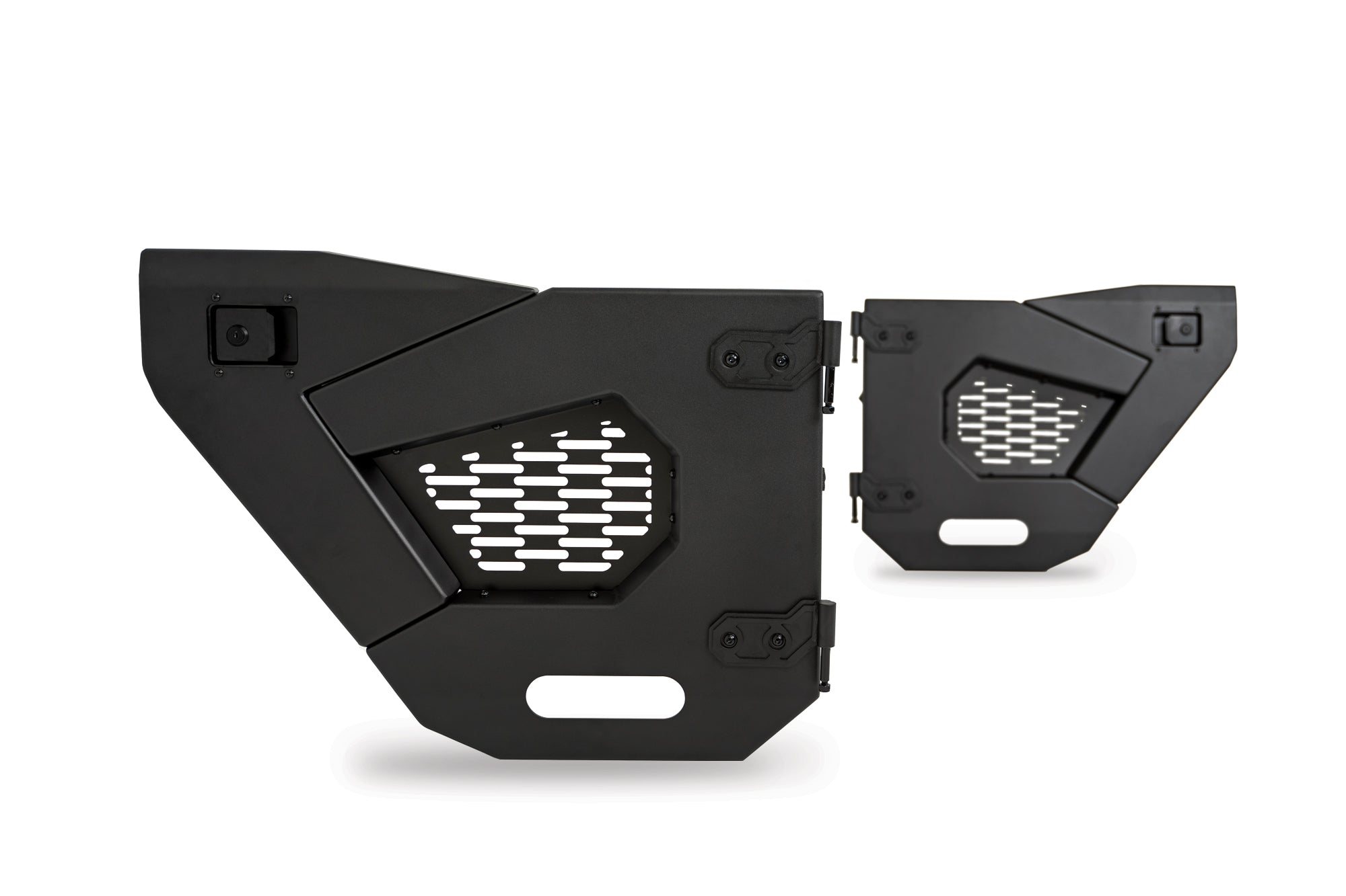 2018+ Jeep Wrangler JL and Gladiator JT Rear Half Doors, Spec Series - Apollo Off-Road