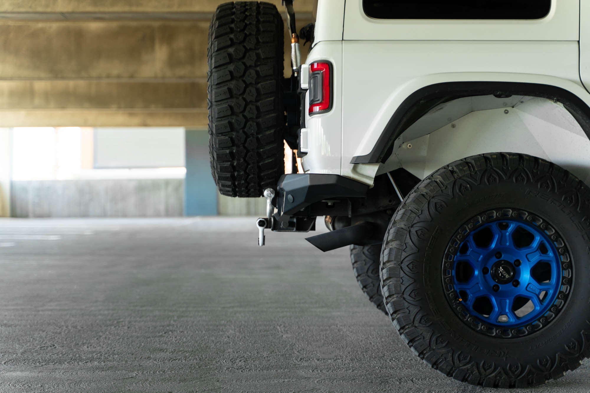 2018+ Jeep Wrangler JL FS-7 Series Rear Bumper - Apollo Off-Road