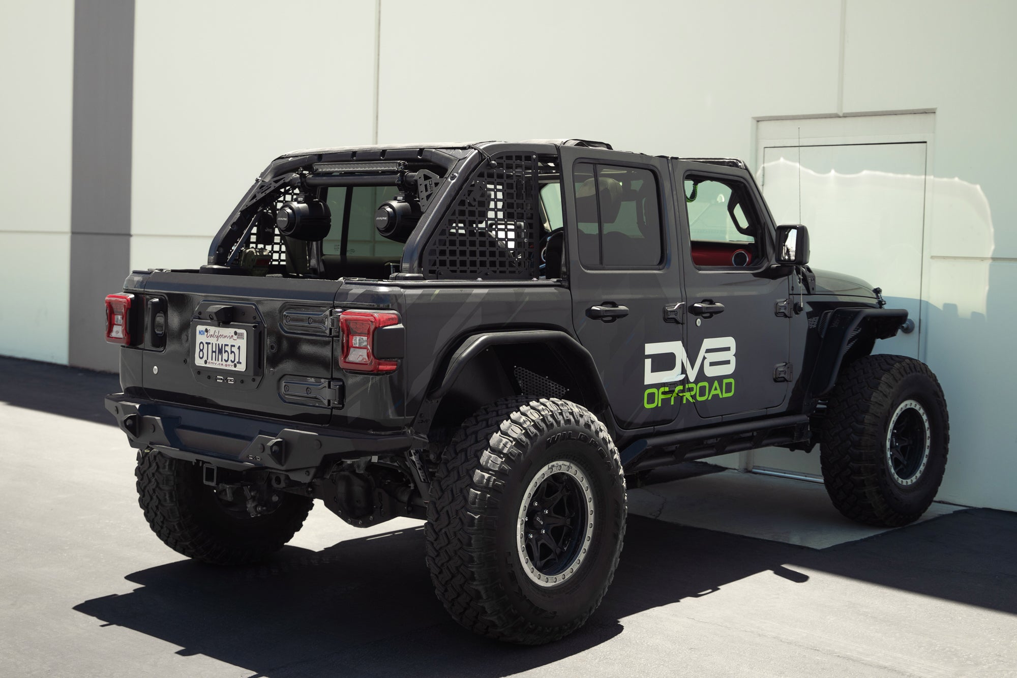 2018+ Jeep Wrangler JL Rear Speaker and Light Bar Mount - Apollo Off-Road