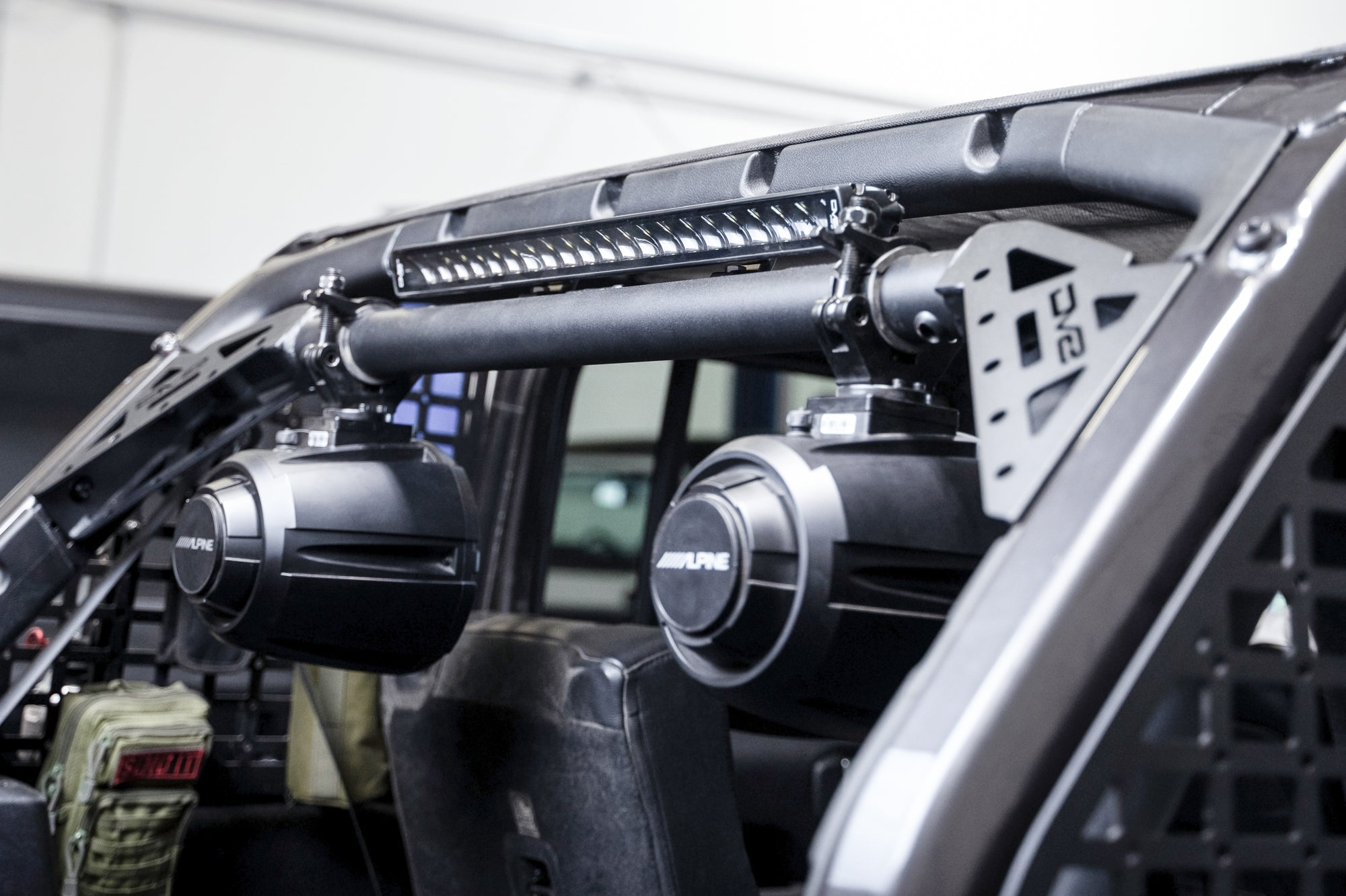 2018+ Jeep Wrangler JL Rear Speaker and Light Bar Mount - Apollo Off-Road