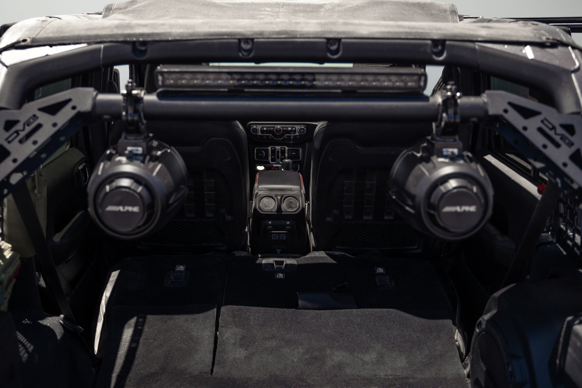 2018+ Jeep Wrangler JL Rear Speaker and Light Bar Mount - Apollo Off-Road