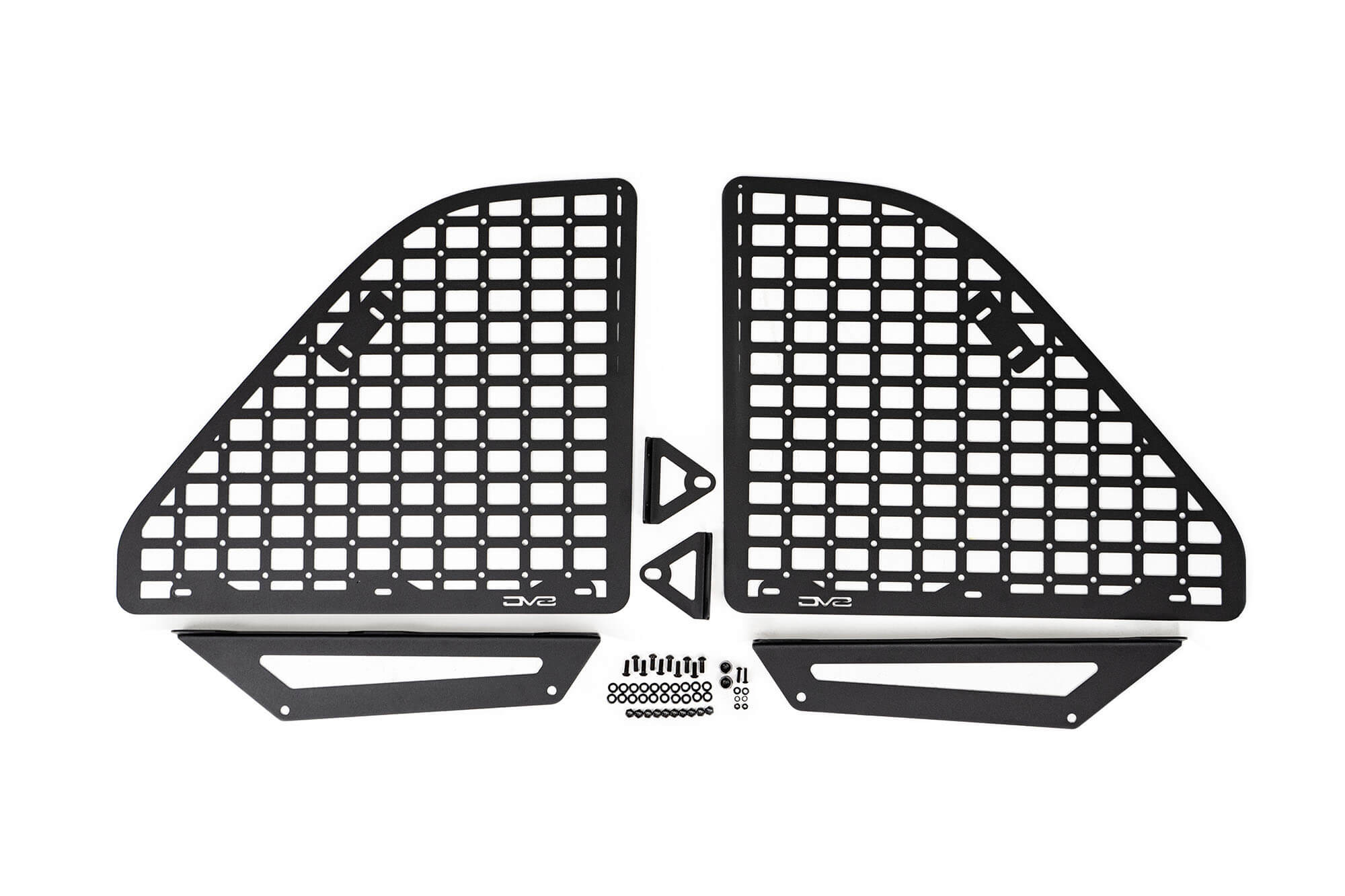 2018+ Jeep Wrangler JL Rear Window Molle Storage Panels - Apollo Off-Road
